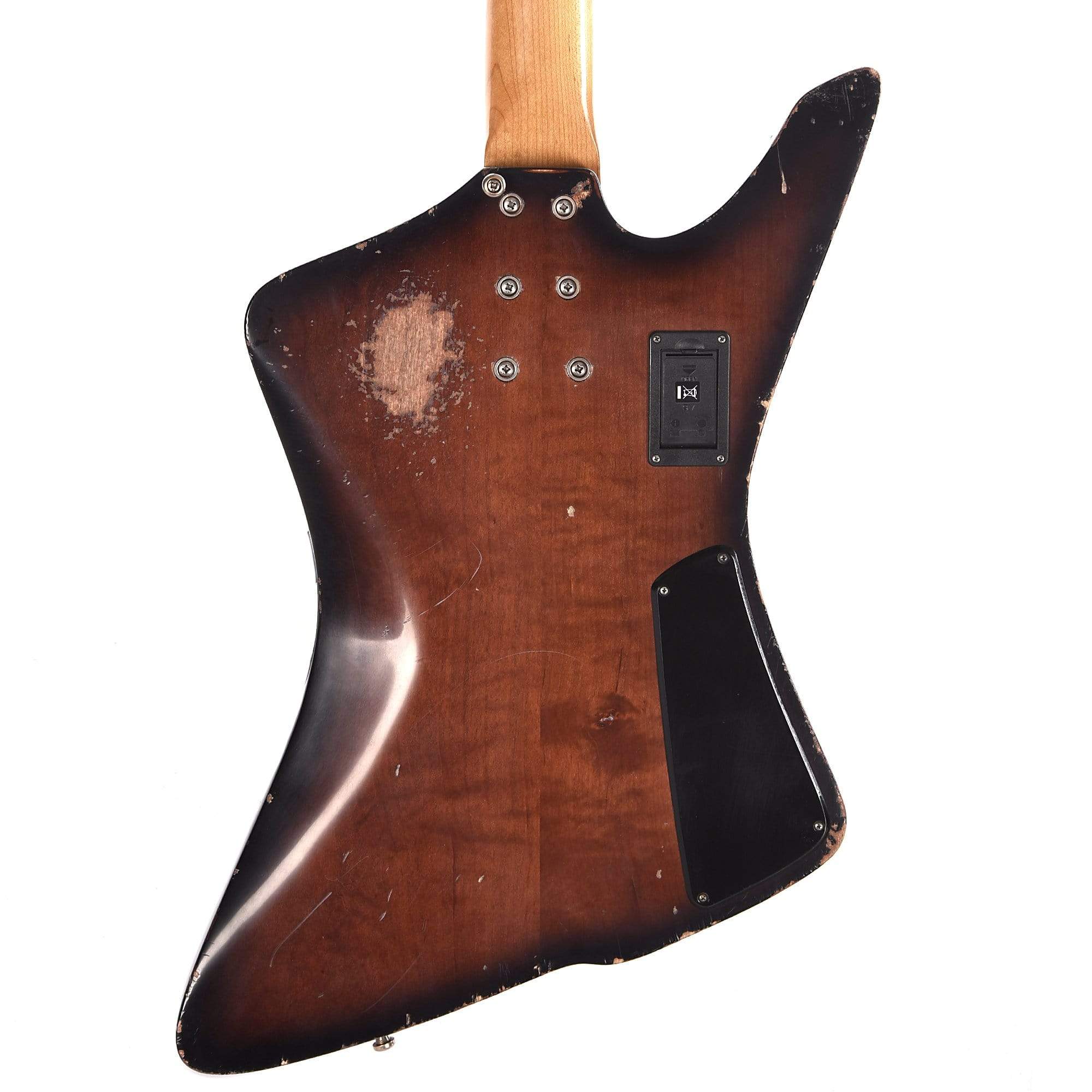 Sandberg Forty Eight Aged 3-Tone Tobacco Sunburst LEFTY w/White Block Inlays Bass Guitars / Left-Handed