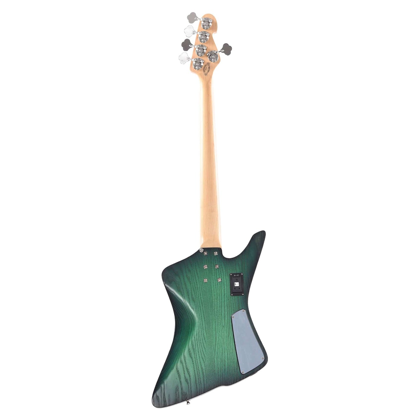 Sandberg Forty Eight Matte Greenburst Fretless 5-String Lefty Bass Guitars / Left-Handed