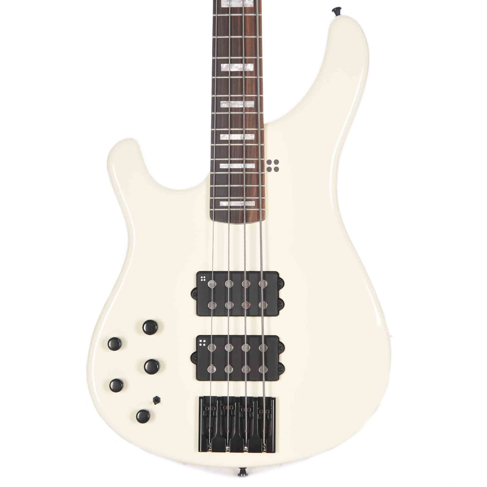 Sandberg Ken Taylor Basic 4 White Gloss Left Handed Bass Guitars / Left-Handed