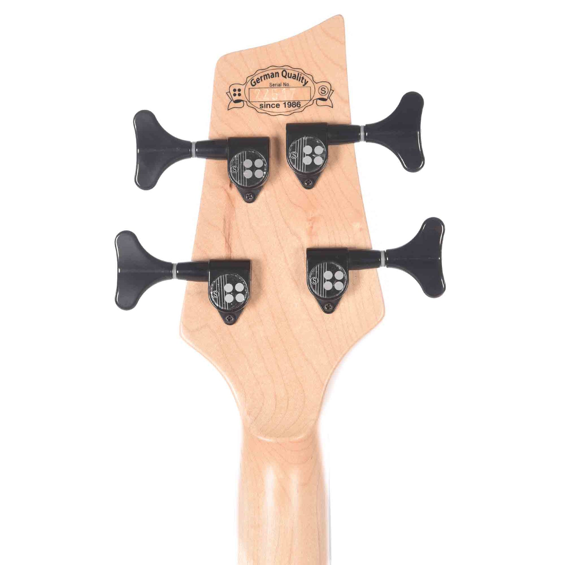 Sandberg Ken Taylor Basic 4 White Gloss Left Handed Bass Guitars / Left-Handed