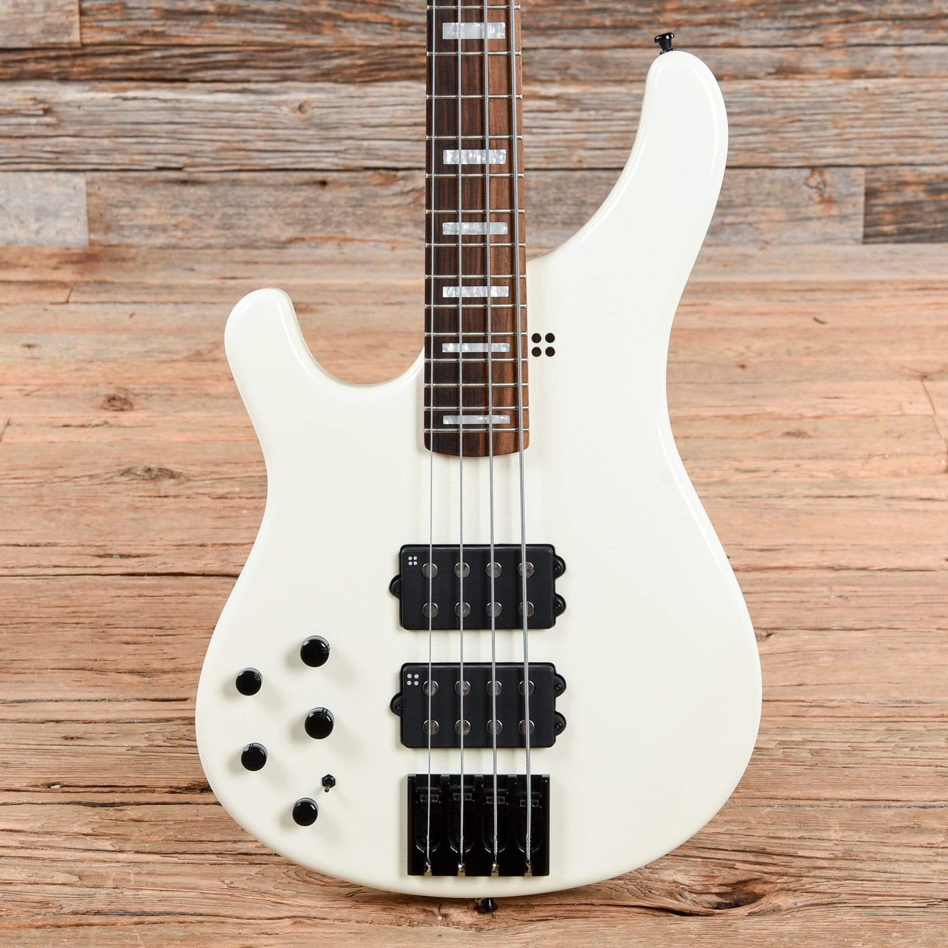 Sandberg Ken Taylor Basic 4 White Gloss Left Handed Bass Guitars / Left-Handed