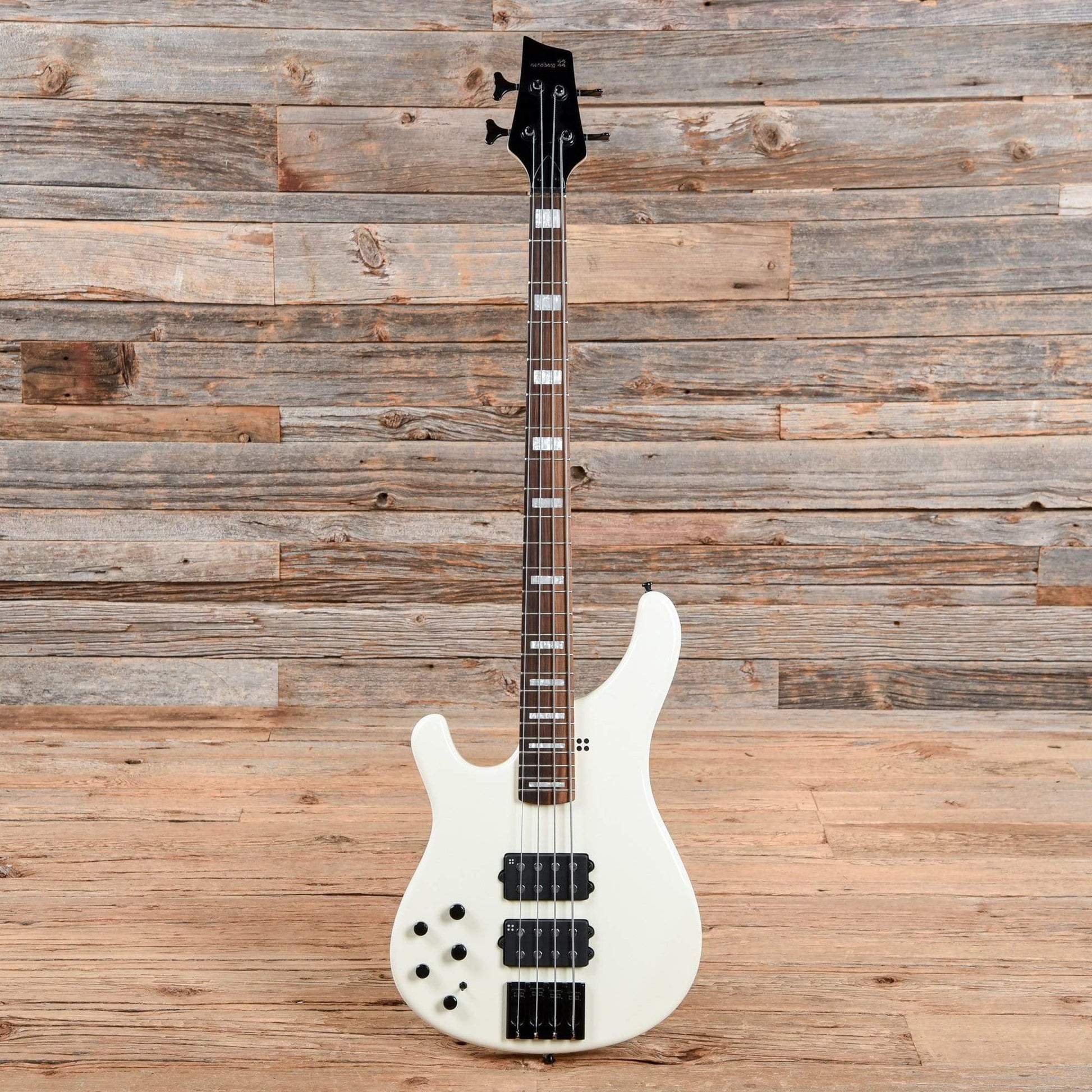 Sandberg Ken Taylor Basic 4 White Gloss Left Handed Bass Guitars / Left-Handed