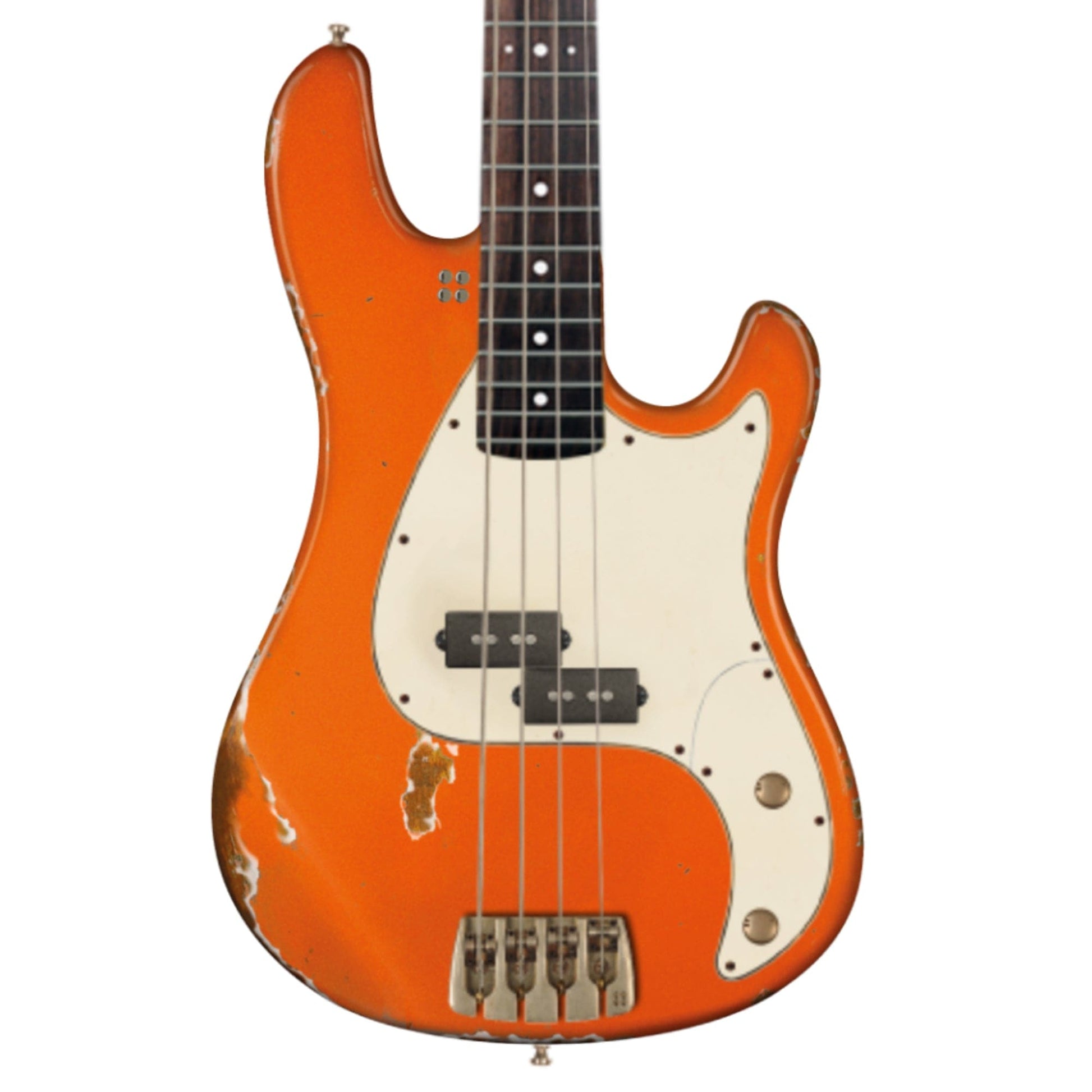 Sandberg California VS Lionel Short Scale Hardcore Aged Orange Metallic Bass Guitars / Short Scale
