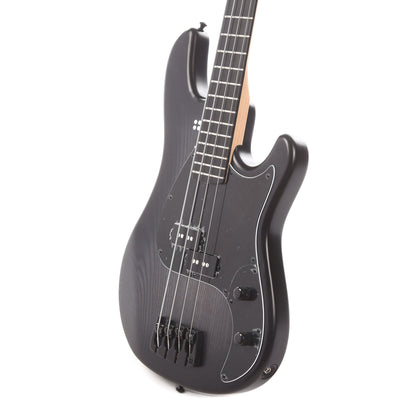 Sandberg Lionel Short Scale Bass Blackburst Matte Ash w/Aged Black Hardware & Black Pickguard Bass Guitars / Short Scale