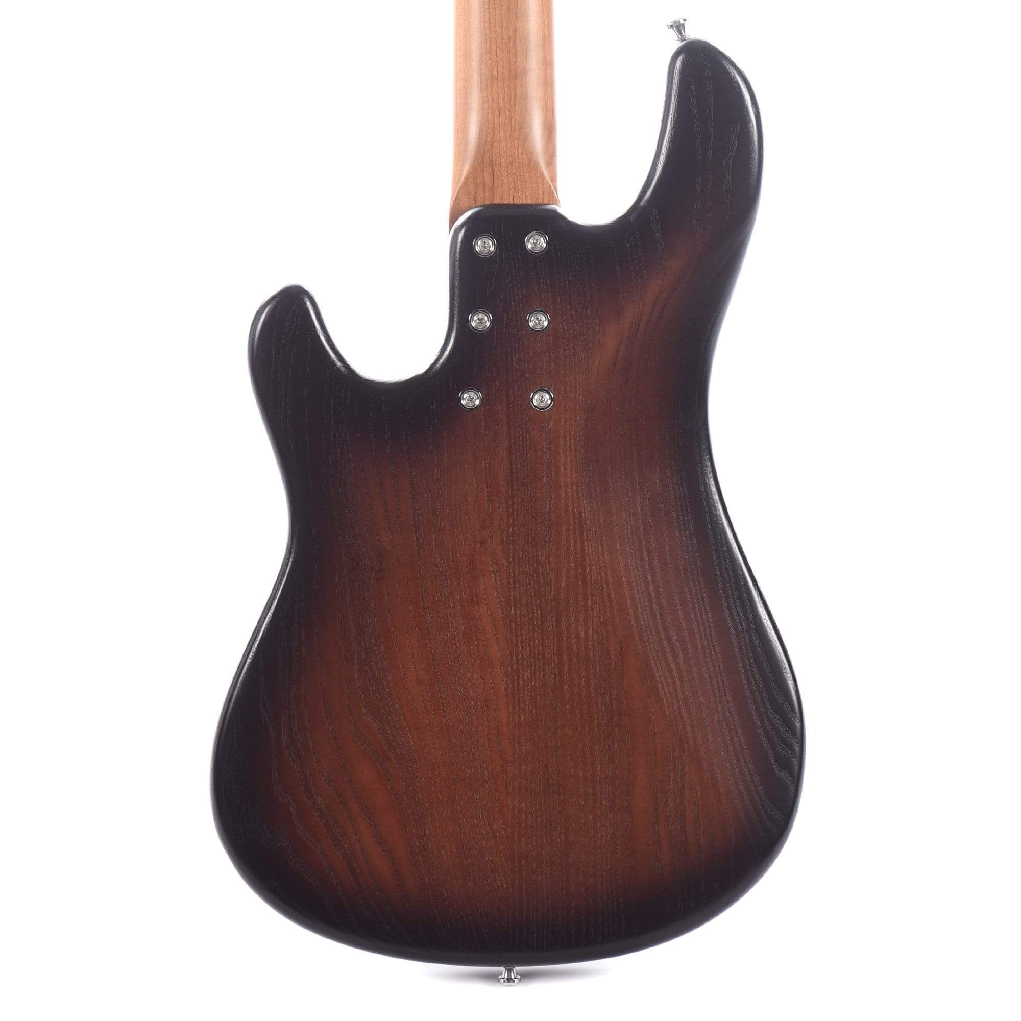 Sandberg Lionel Short Scale Bass Brownburst Matte Ash w/Black Pickguard & Roasted Maple Neck Bass Guitars / Short Scale