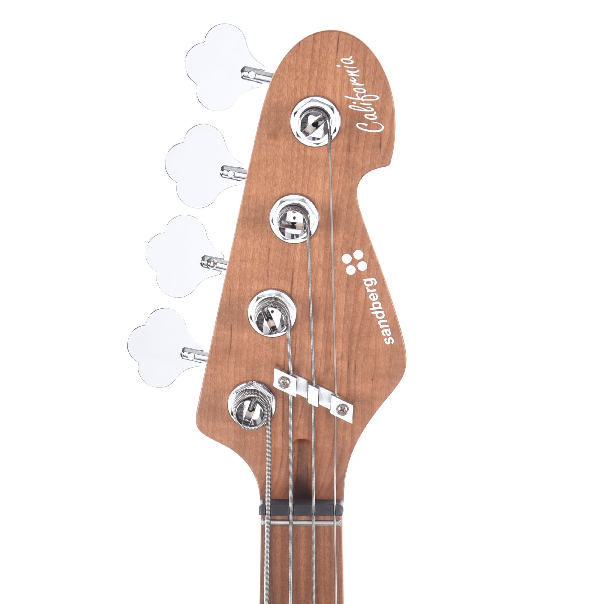 Sandberg Lionel Short Scale Bass Brownburst Matte Ash w/Black Pickguard & Roasted Maple Neck Bass Guitars / Short Scale