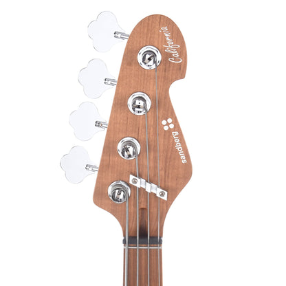 Sandberg Lionel Short Scale Bass Brownburst Matte Ash w/Black Pickguard & Roasted Maple Neck Bass Guitars / Short Scale