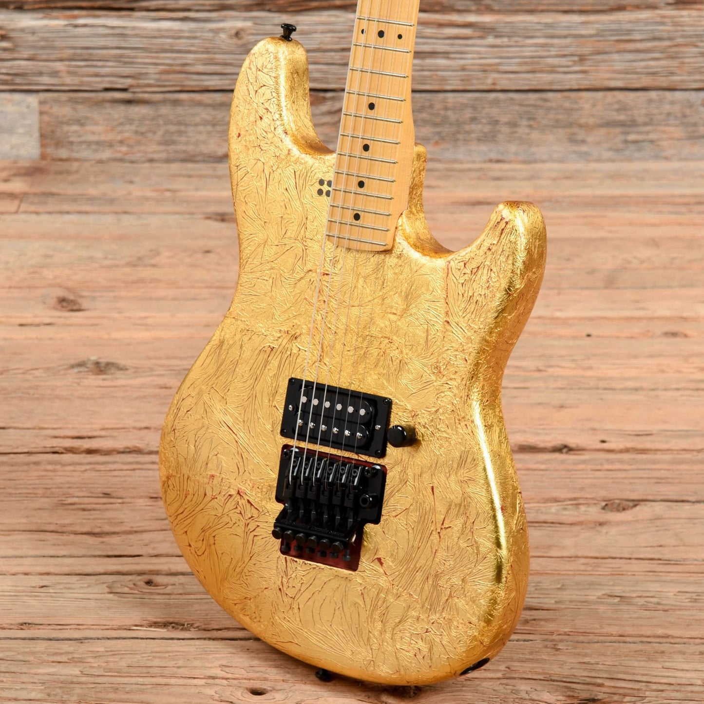 Sandberg California ST-S Gold Leaf Gold Electric Guitars / Solid Body
