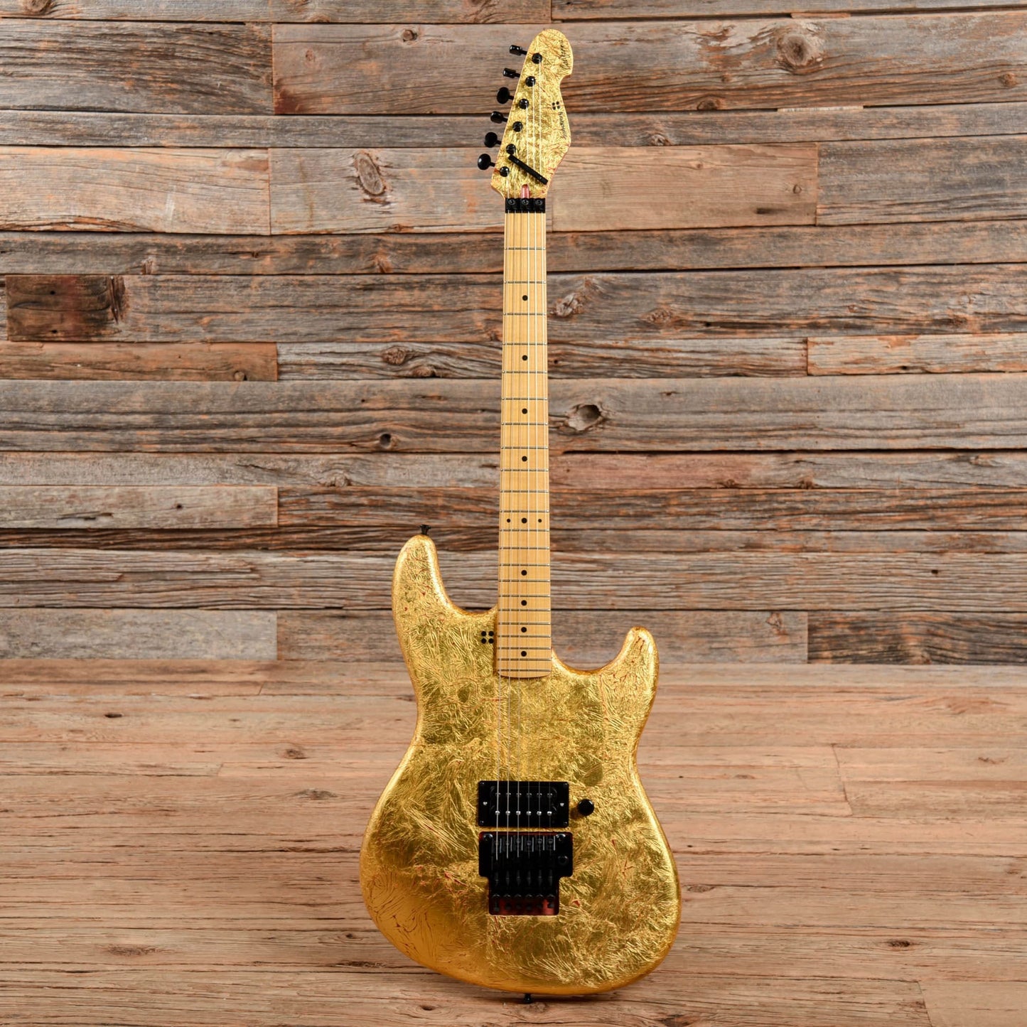 Sandberg California ST-S Gold Leaf Gold Electric Guitars / Solid Body