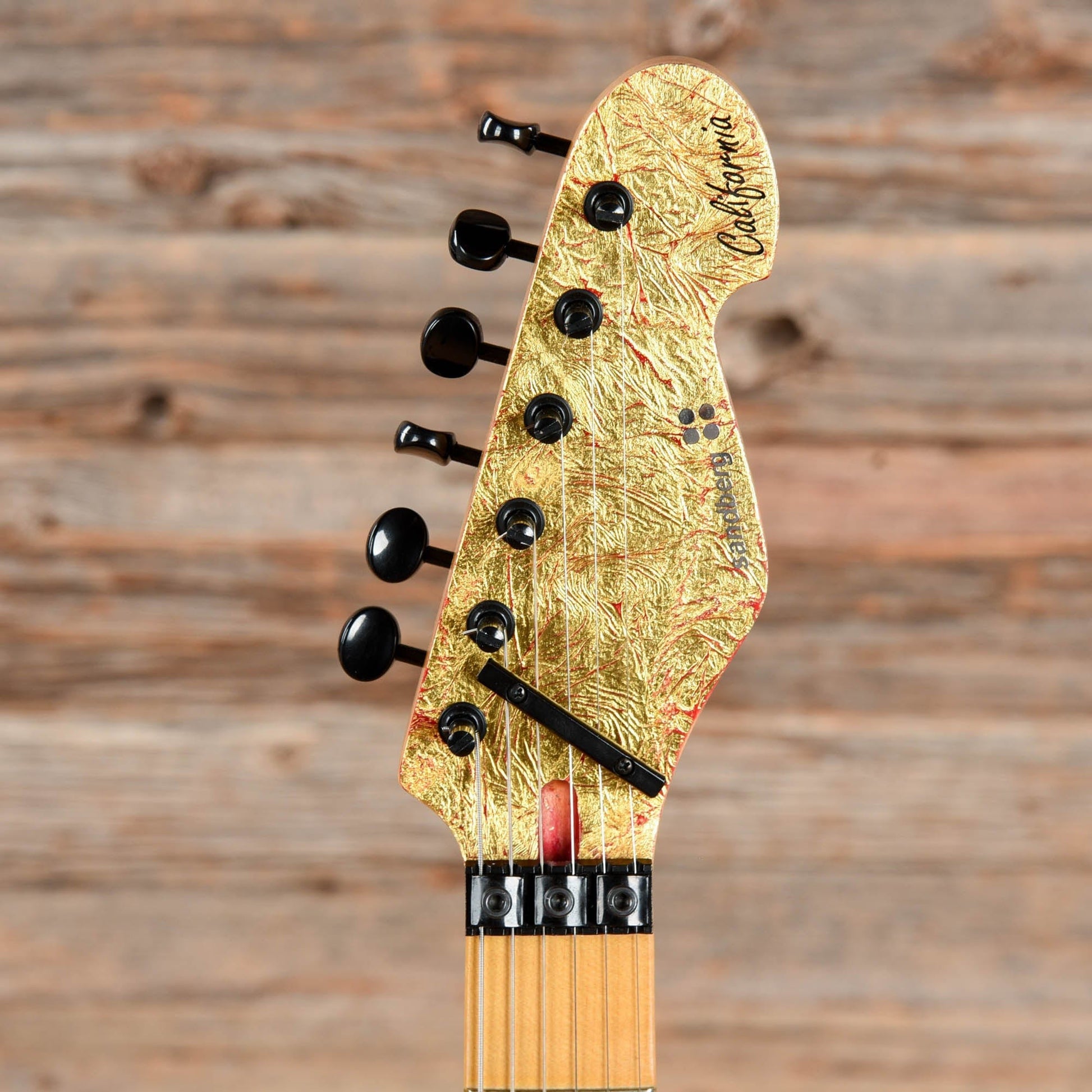 Sandberg California ST-S Gold Leaf Gold Electric Guitars / Solid Body