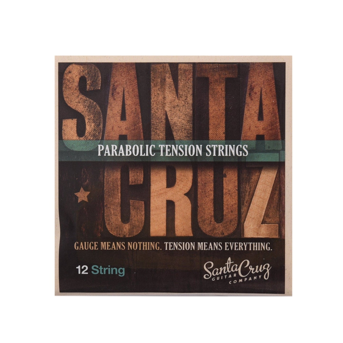 Santa Cruz Parabolic Tension 12 String Low Tension Strings Accessories / Strings / Guitar Strings