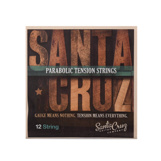 Santa Cruz Parabolic Tension 12 String Low Tension Strings Accessories / Strings / Guitar Strings