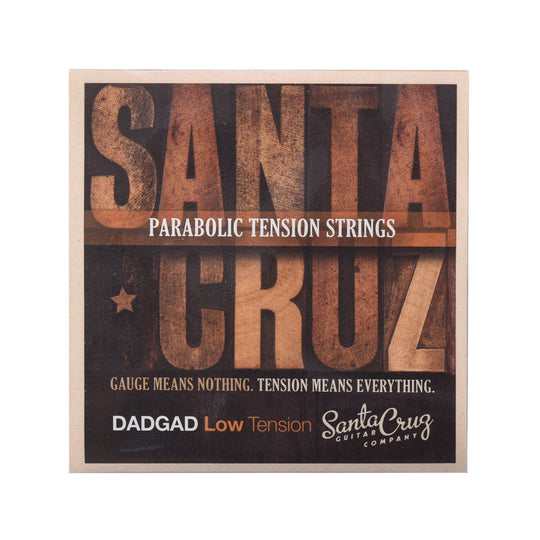 Santa Cruz Parabolic Tension Strings DADGAD Low Tension Accessories / Strings / Guitar Strings