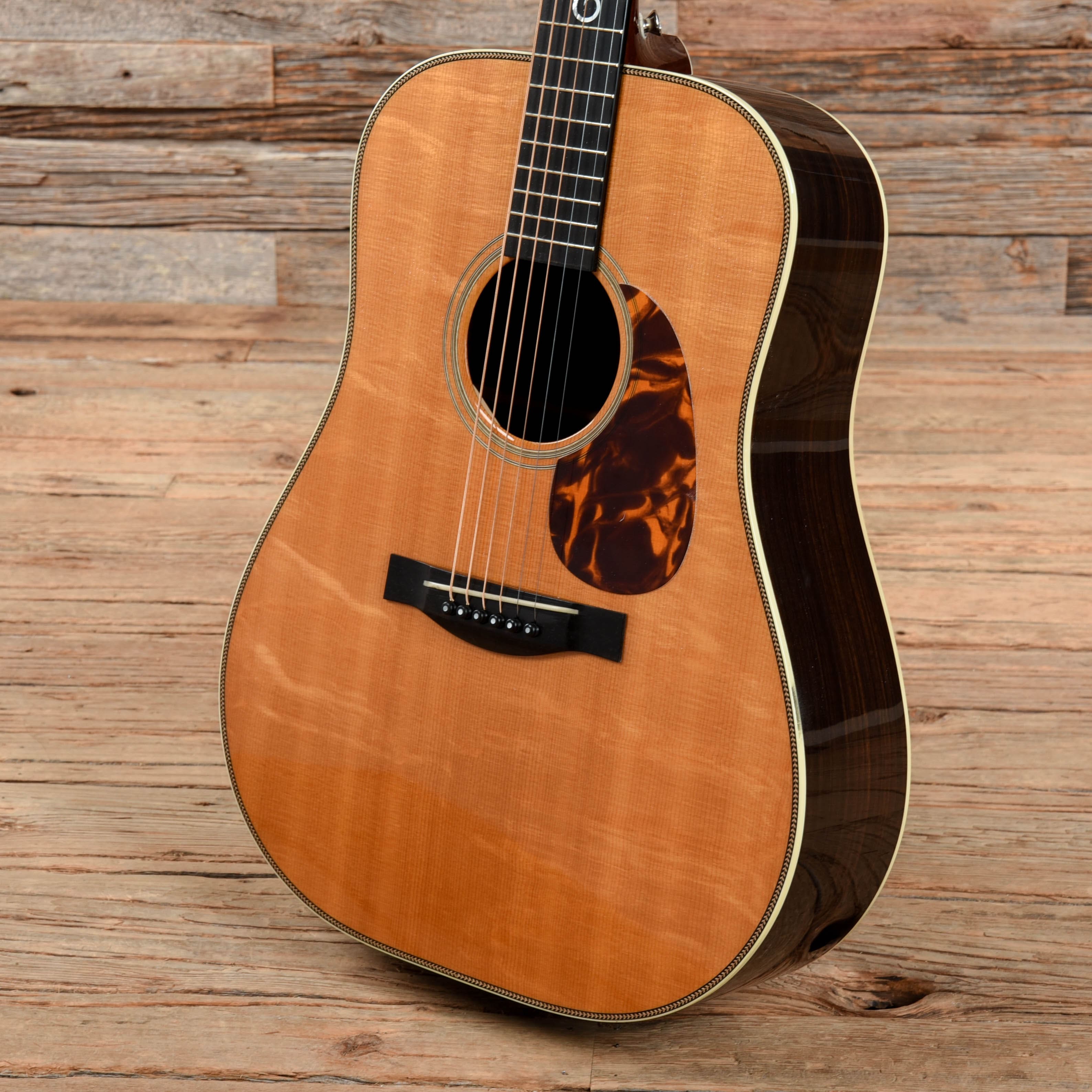 Santa Cruz Brad Paisley B/PW Natural Acoustic Guitars / Dreadnought