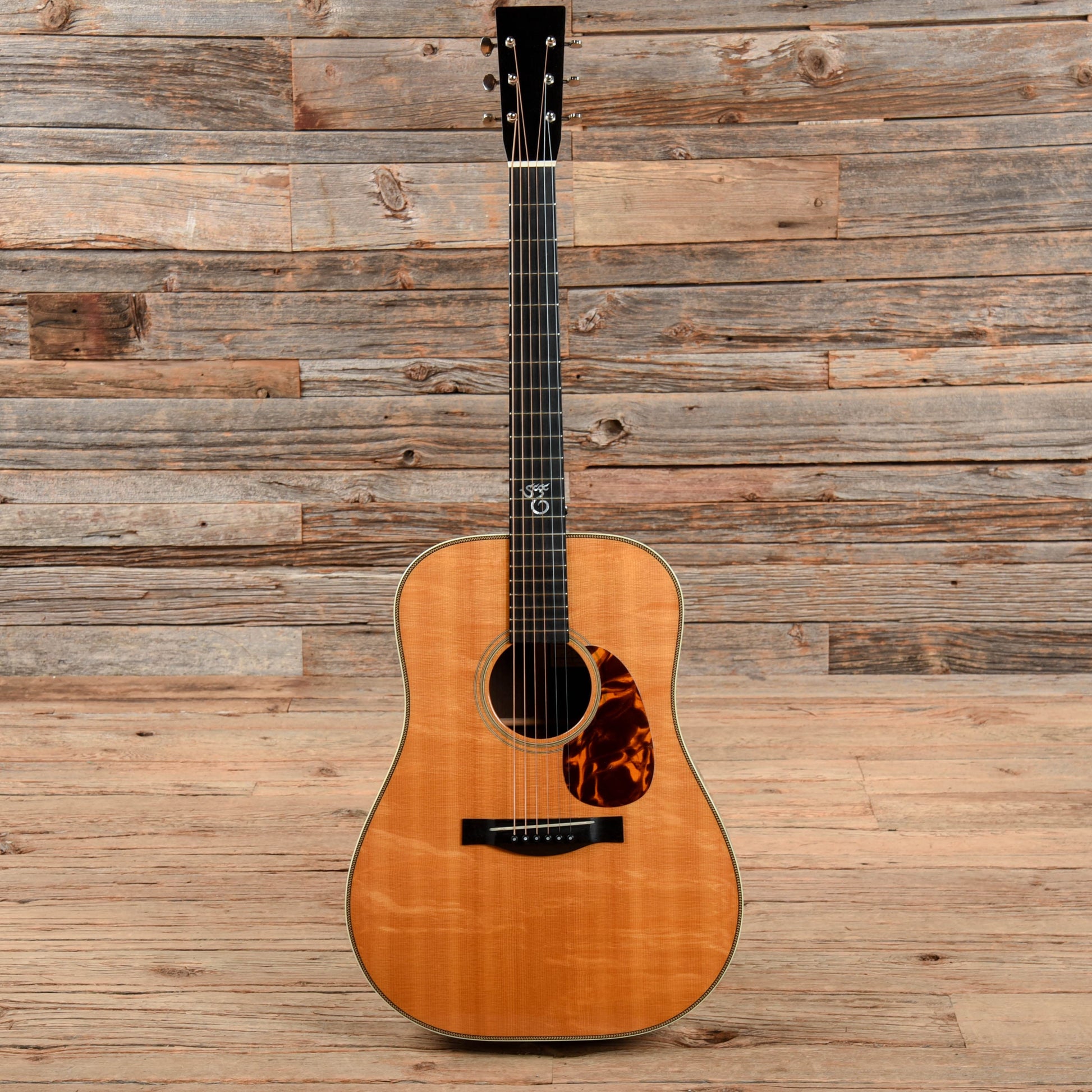 Santa Cruz Brad Paisley B/PW Natural Acoustic Guitars / Dreadnought