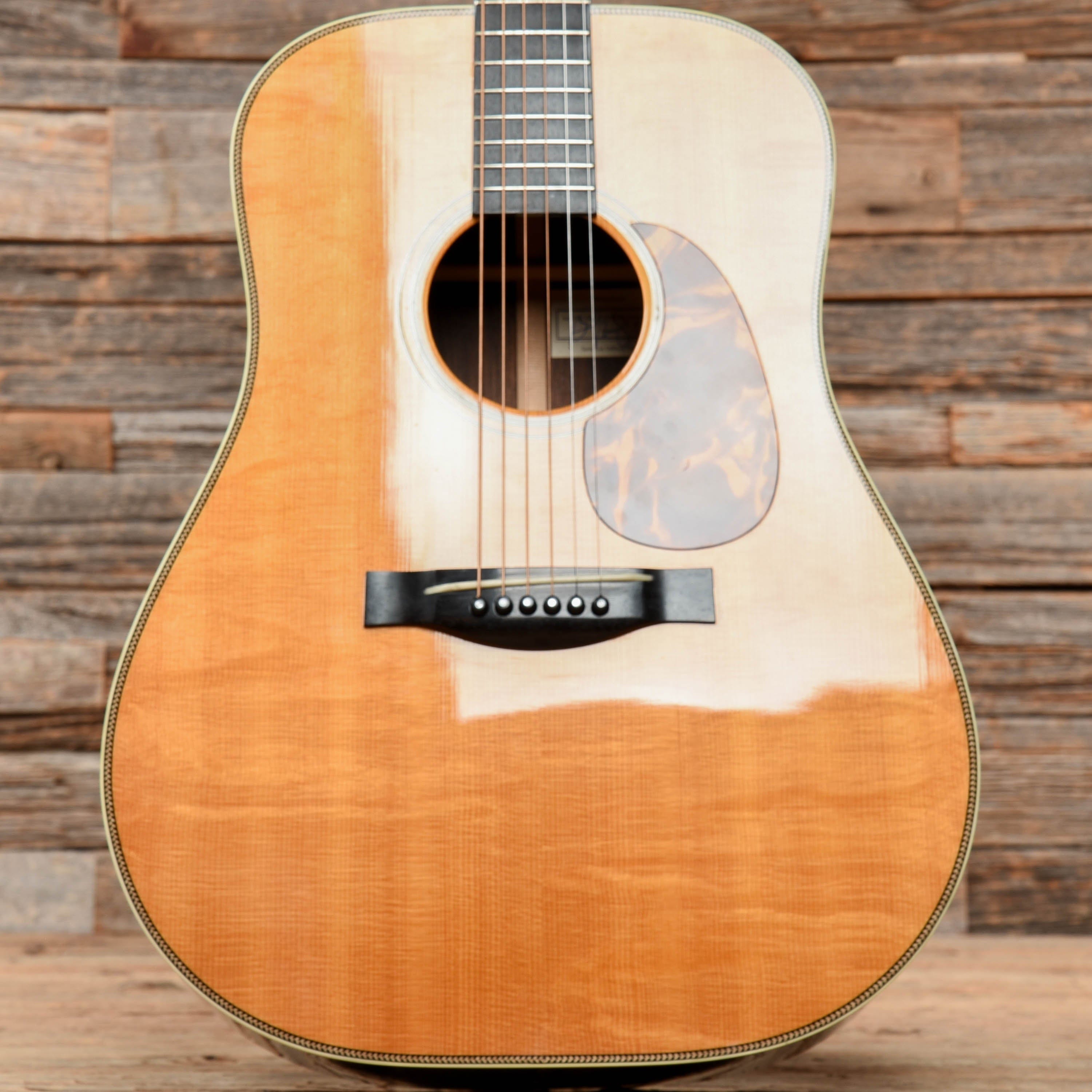 Santa Cruz Brad Paisley B/PW Natural Acoustic Guitars / Dreadnought