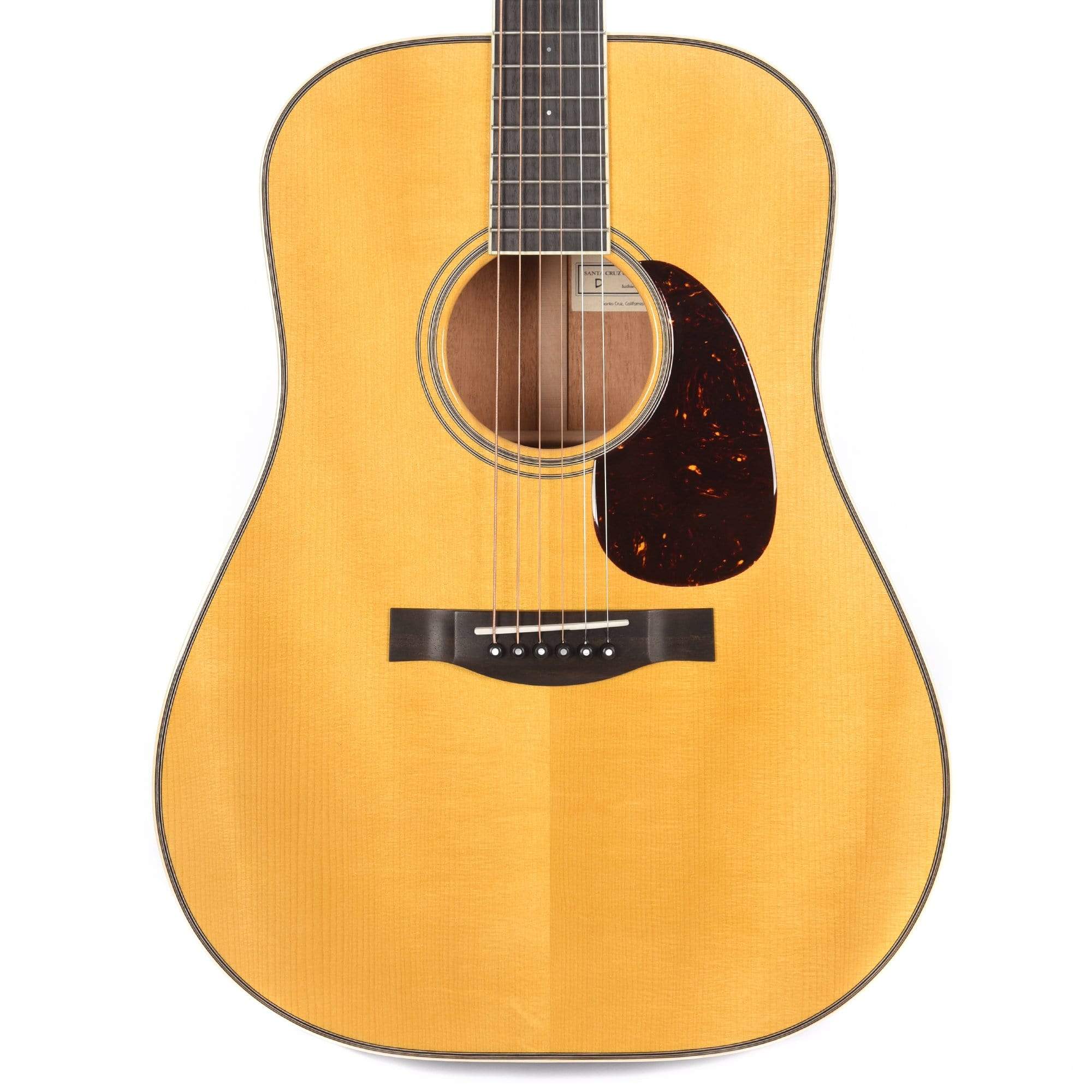 Santa Cruz D Model Adirondack Spruce/Mahogany w/Adirondack Braces & Tinted Top Acoustic Guitars / Dreadnought