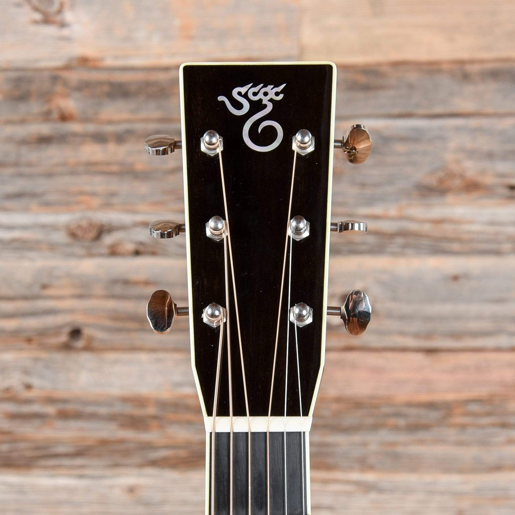 Santa Cruz D Model Adirondack Spruce/Mahogany w/Adirondack Braces & Tinted Top USED Acoustic Guitars / Dreadnought