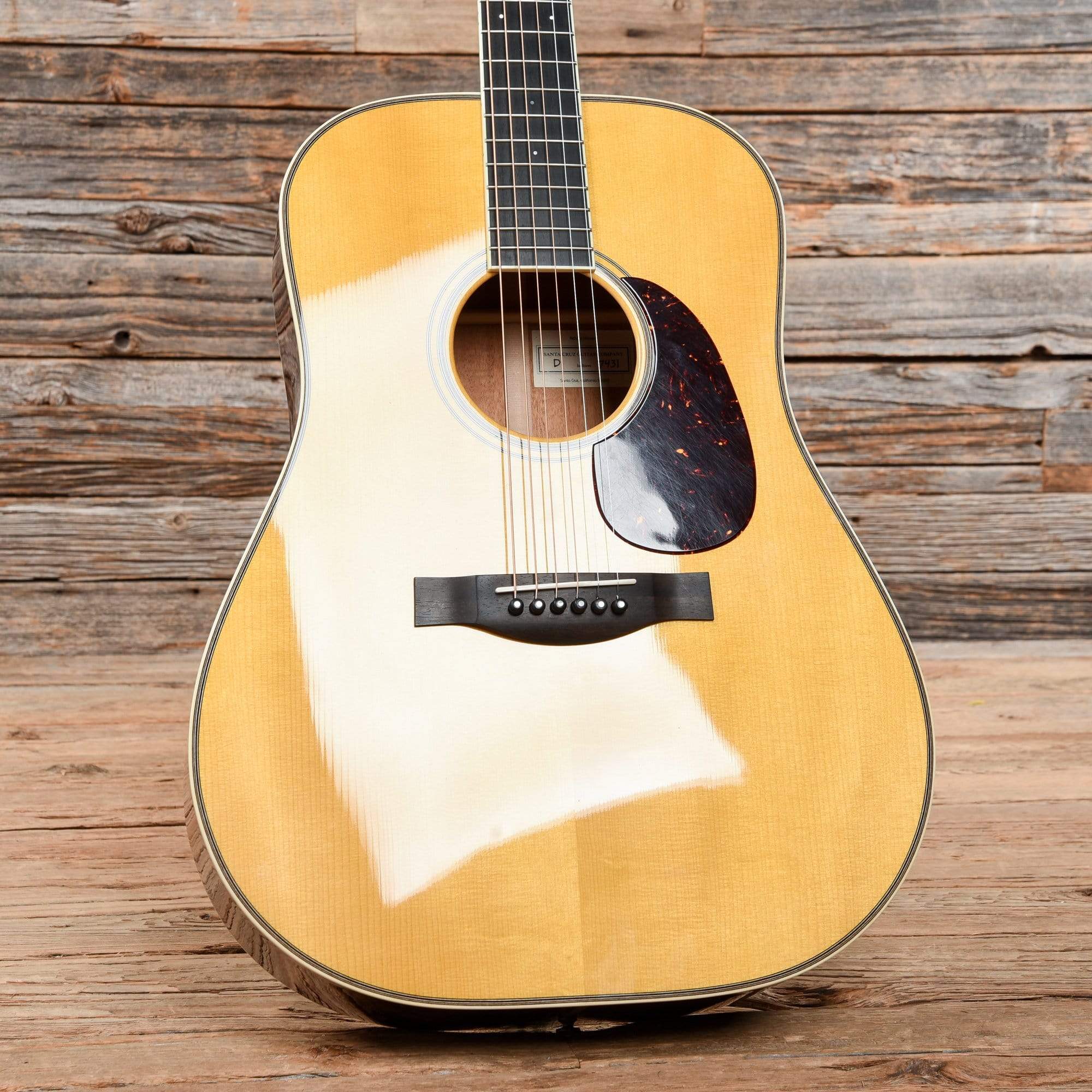 Santa Cruz D Model Adirondack Spruce/Mahogany w/Adirondack Braces & Tinted Top USED Acoustic Guitars / Dreadnought