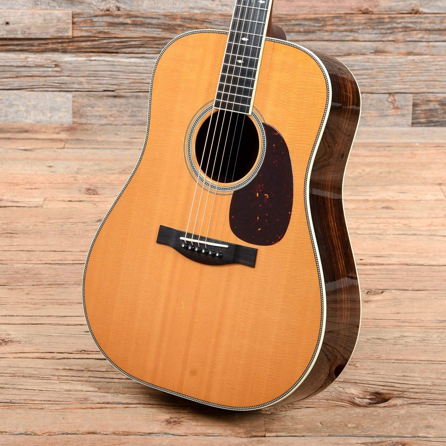 Santa Cruz DN Bill Nershi Signature w/ 100 year old Adirondack Upgrade Natural Acoustic Guitars / Dreadnought