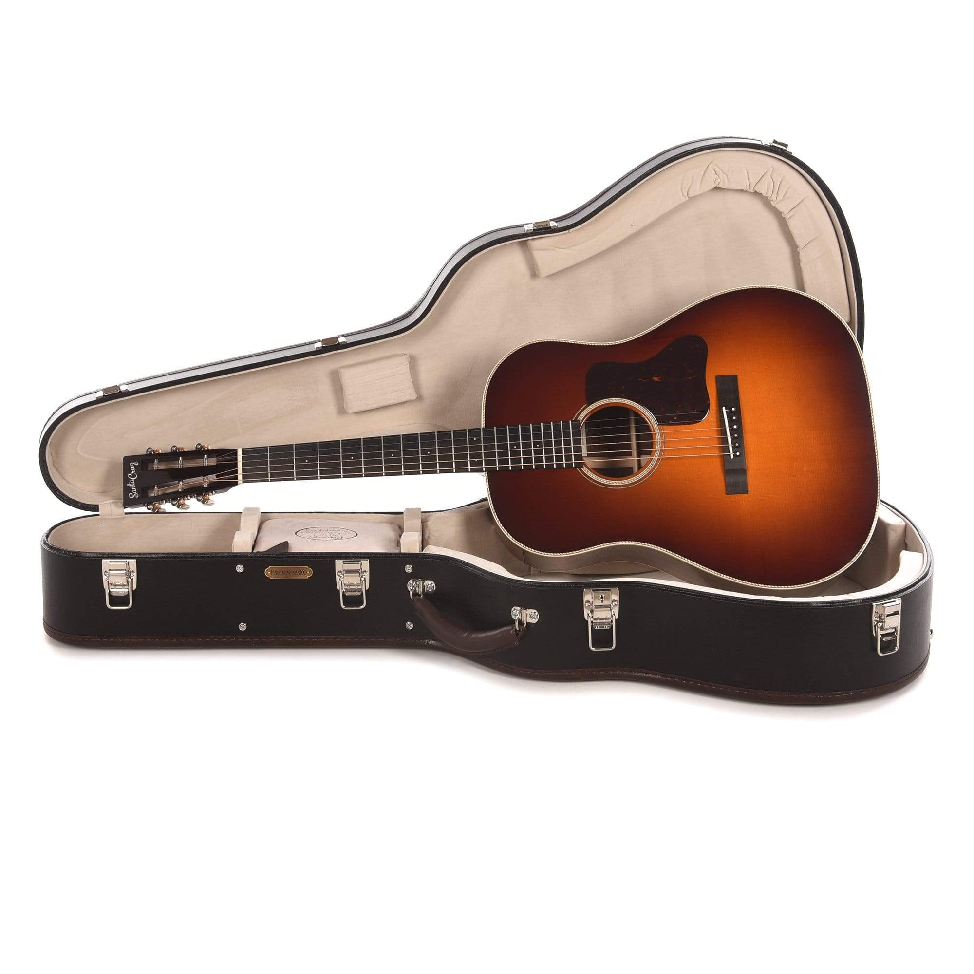 Santa Cruz RS European Spruce/Figured Rosewood Sunburst w/Slotted Headstock Acoustic Guitars / Dreadnought