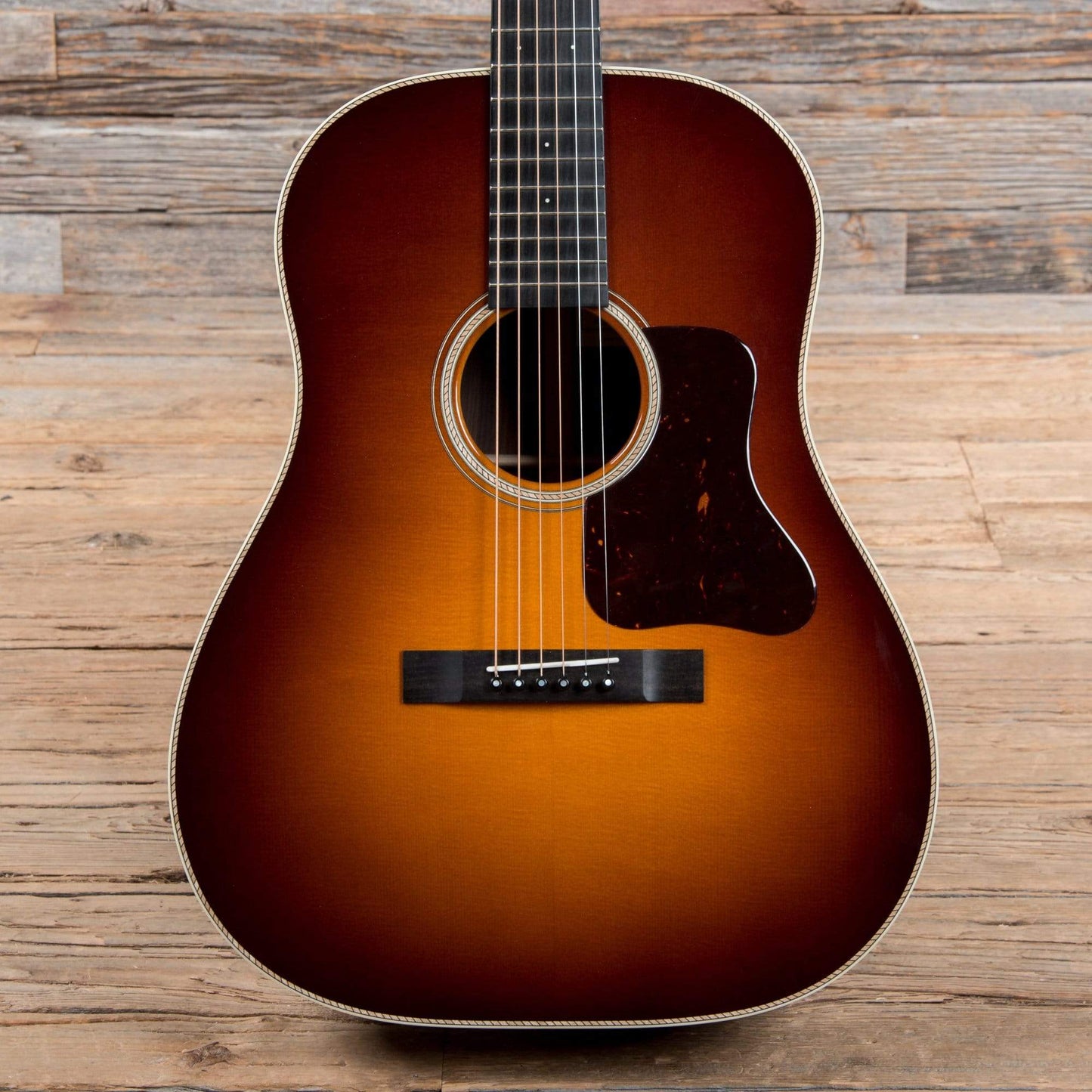 Santa Cruz RS European Spruce/Figured Rosewood Sunburst w/Slotted Headstock USED Acoustic Guitars / Dreadnought