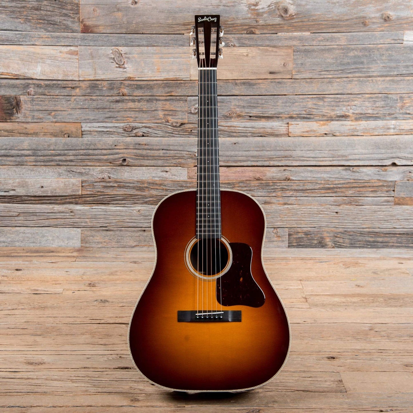 Santa Cruz RS European Spruce/Figured Rosewood Sunburst w/Slotted Headstock USED Acoustic Guitars / Dreadnought