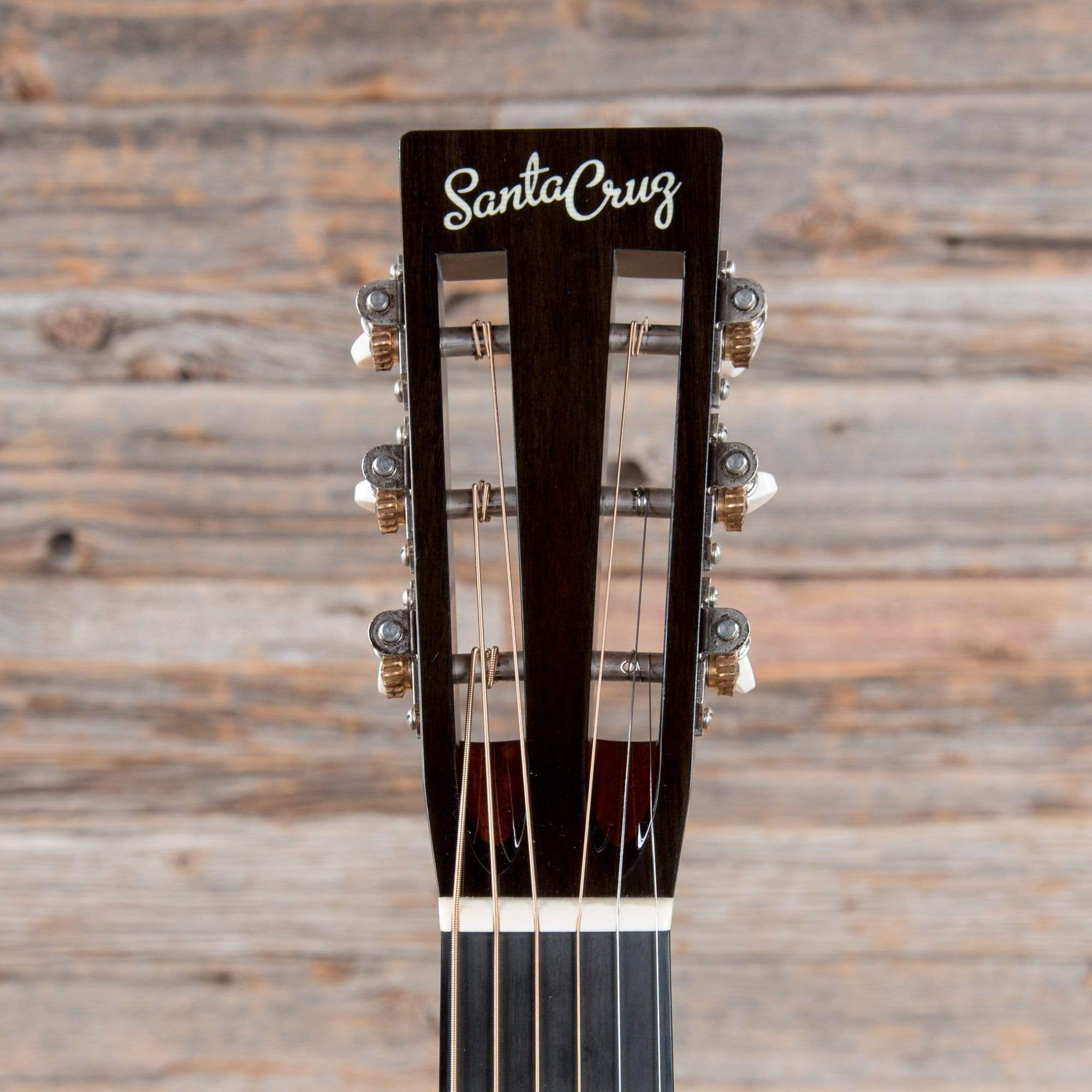 Santa Cruz RS European Spruce/Figured Rosewood Sunburst w/Slotted Headstock USED Acoustic Guitars / Dreadnought