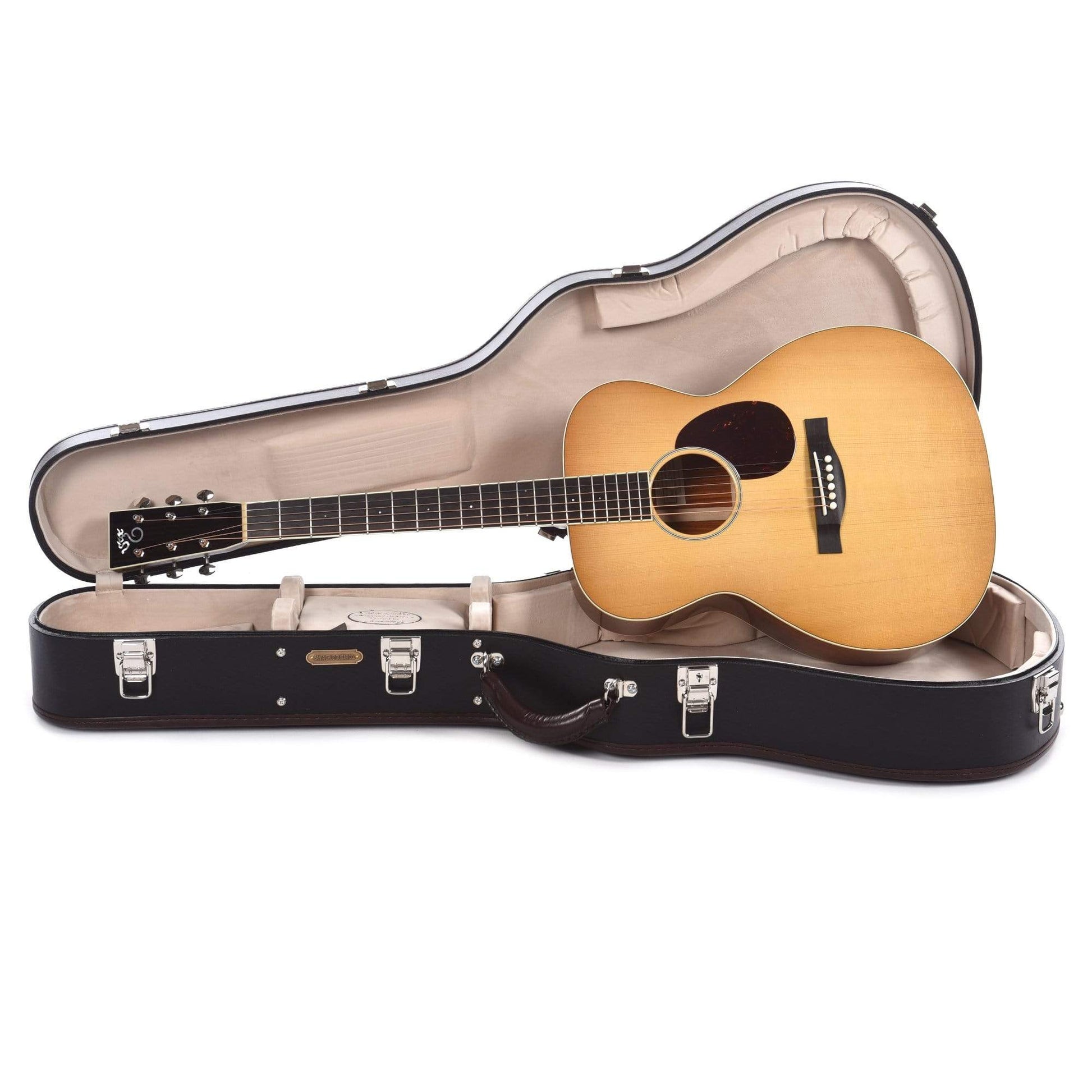 Santa Cruz OM Custom Carpathian/Cocobolo Buttered Toast Sunburst w/1929 Rosette & Purfling Acoustic Guitars / OM and Auditorium