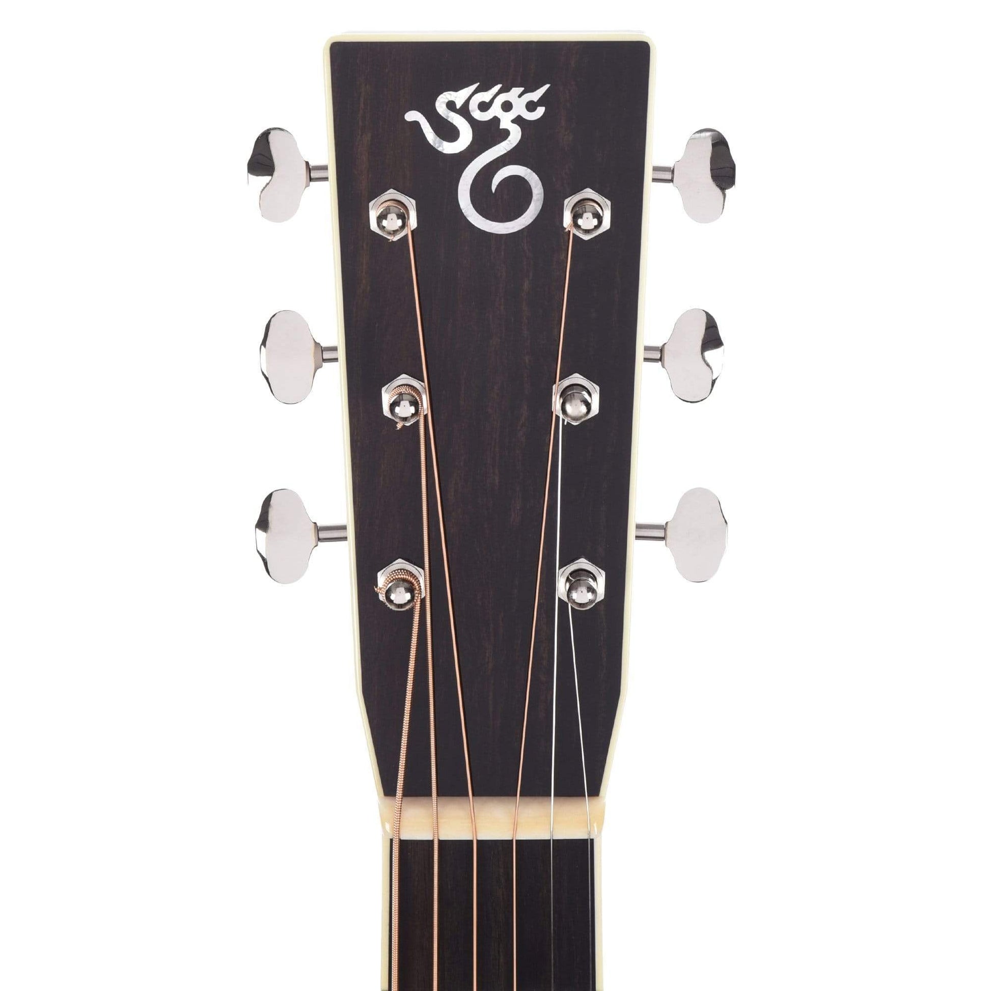 Santa Cruz OM Custom Carpathian/Cocobolo Buttered Toast Sunburst w/1929 Rosette & Purfling Acoustic Guitars / OM and Auditorium