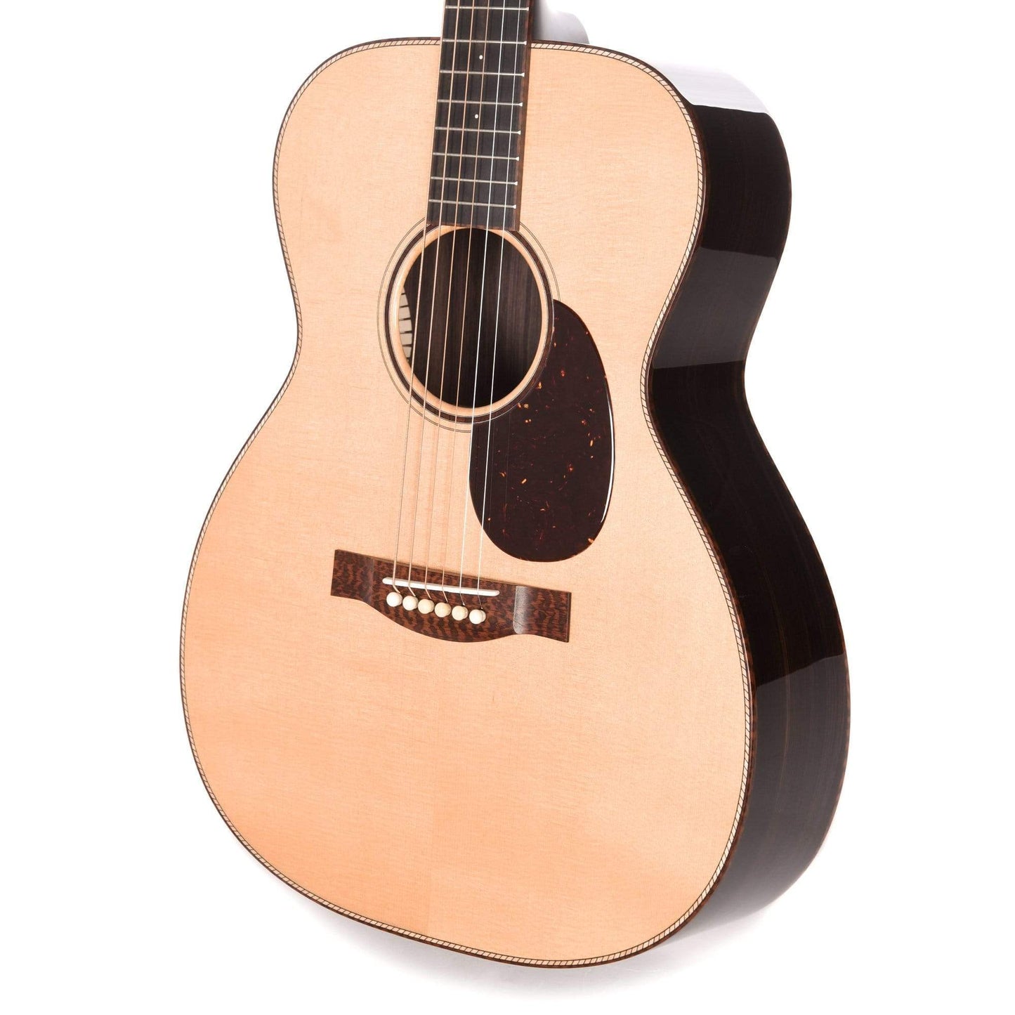 Santa Cruz OM European Spruce/Rosewood w/Snakewood Binding, Rosette, & Headstock Overlay Acoustic Guitars / OM and Auditorium