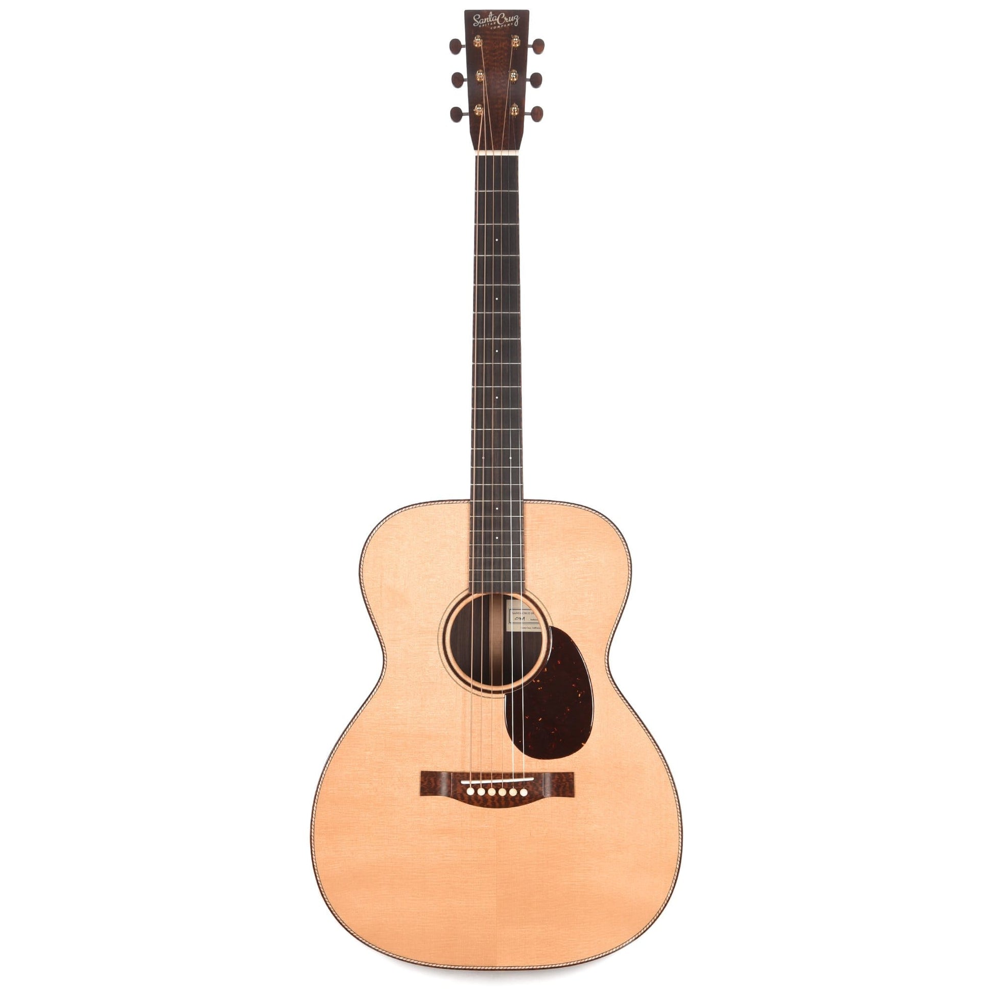 Santa Cruz OM European Spruce/Rosewood w/Snakewood Binding, Rosette, & Headstock Overlay Acoustic Guitars / OM and Auditorium