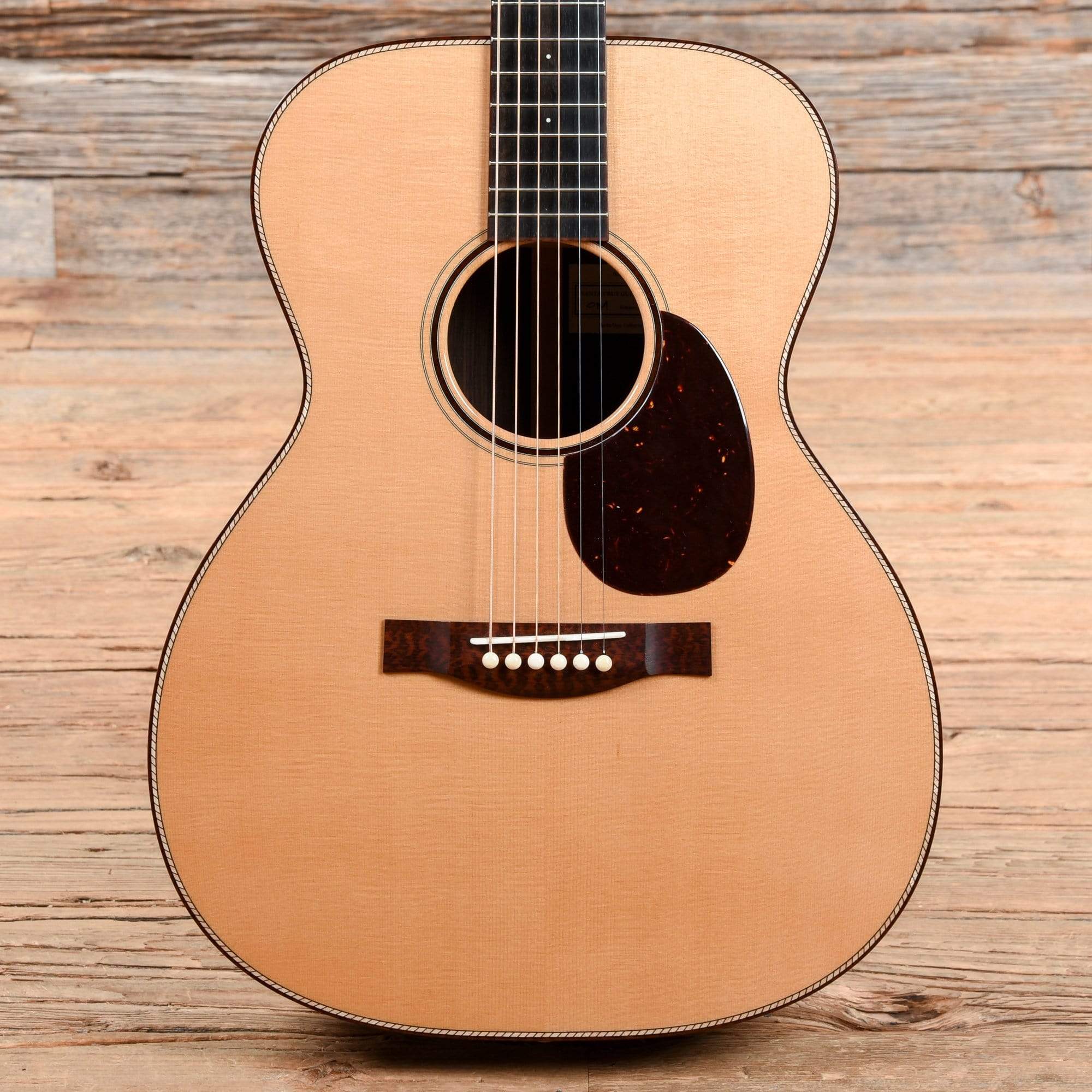 Santa Cruz OM European Spruce/Rosewood w/Snakewood Binding, Rosette, & Headstock Overlay USED Acoustic Guitars / OM and Auditorium
