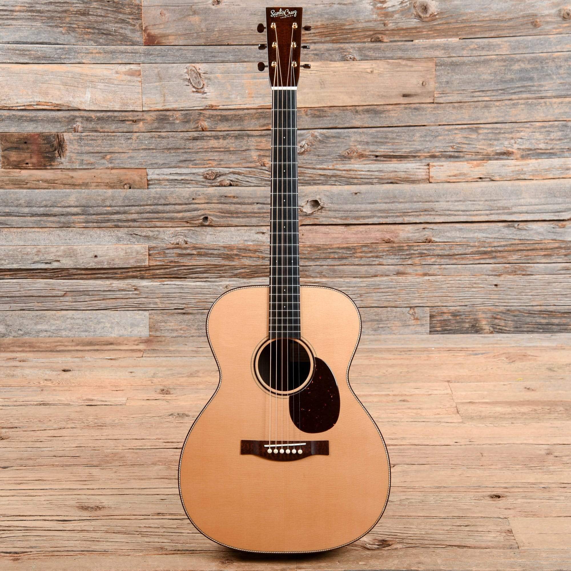 Santa Cruz OM European Spruce/Rosewood w/Snakewood Binding, Rosette, & Headstock Overlay USED Acoustic Guitars / OM and Auditorium