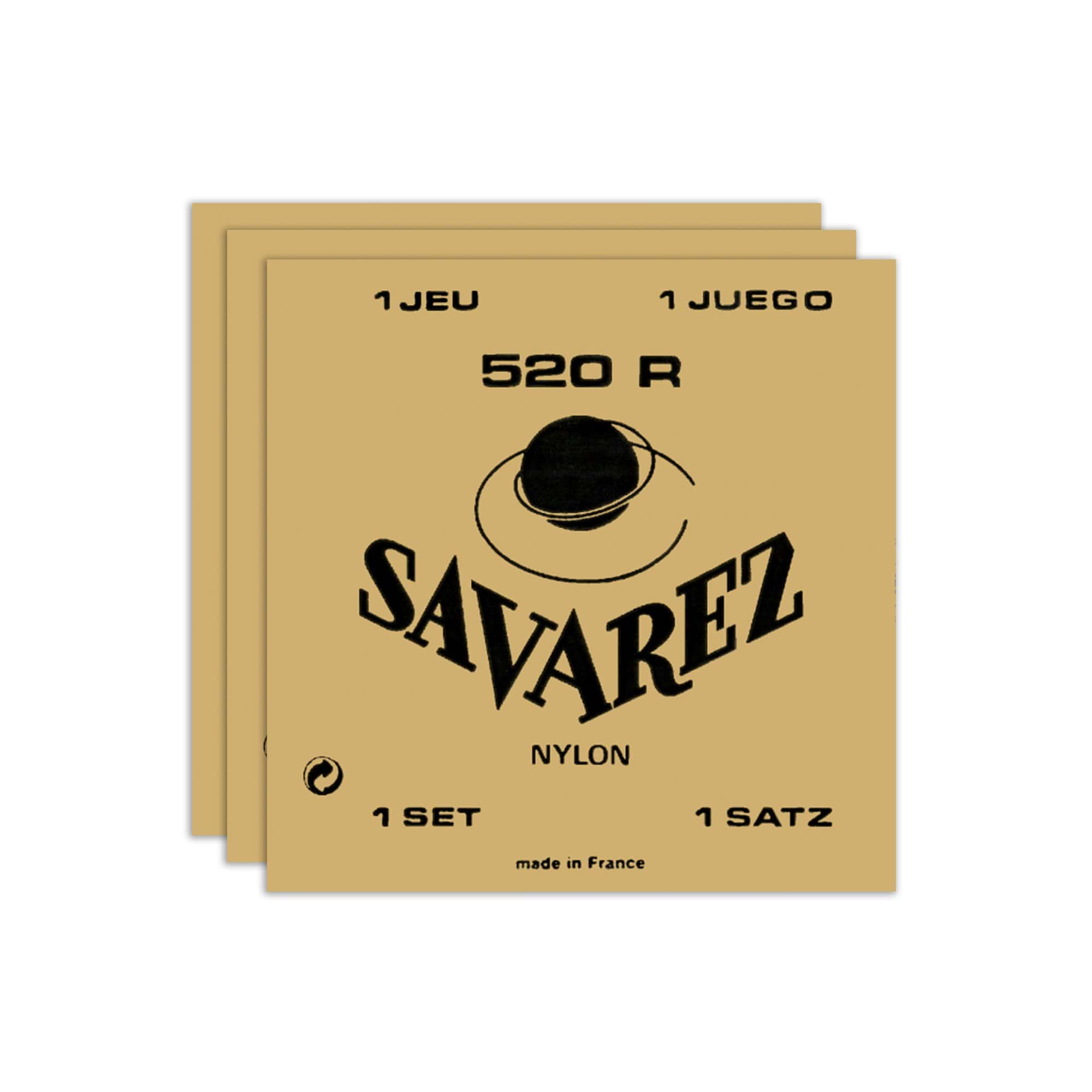 Savarez 520R Normal Tension Strings 3 Pack Bundle – Chicago Music