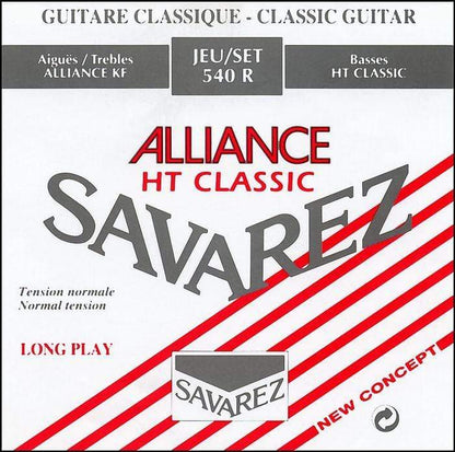 Savarez 540R Alliance HT Classic Normal Tension Classical Guitar Strings Accessories / Strings / Guitar Strings