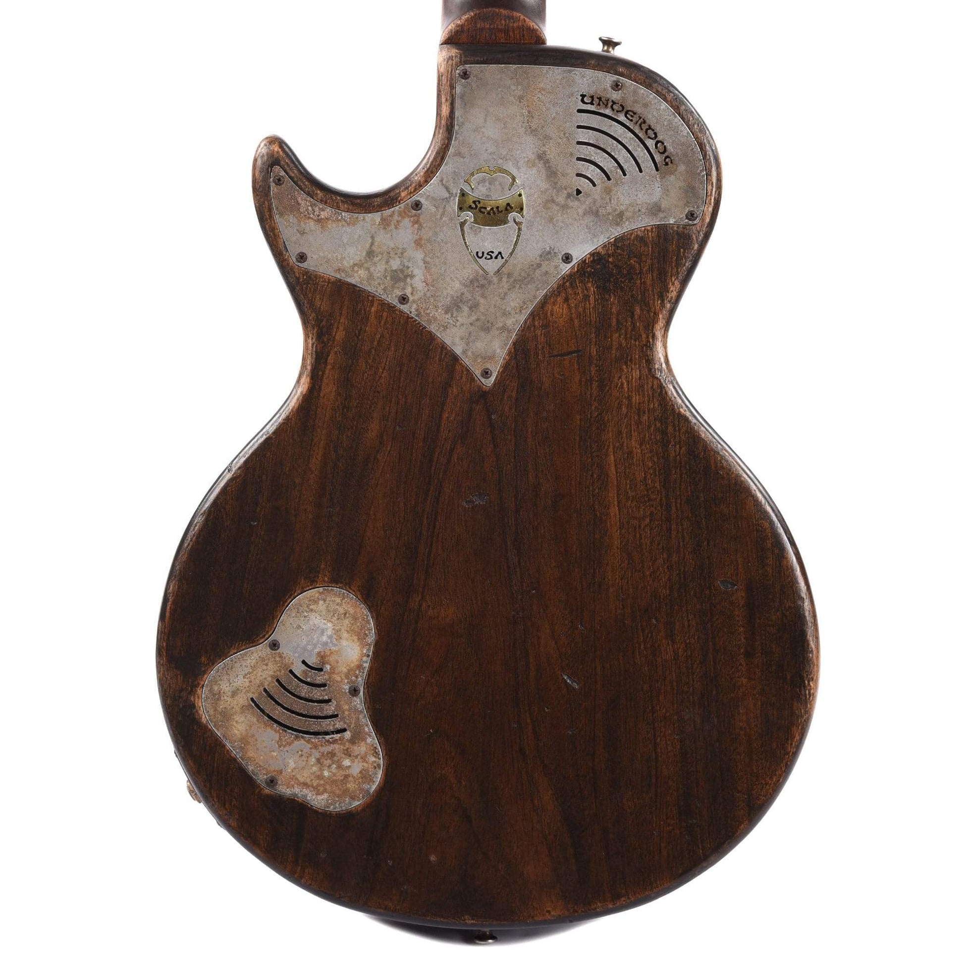 Scala Underdog Tobacco Burst Relic Flame Maple Top w/Arcane Pickups Electric Guitars / Solid Body