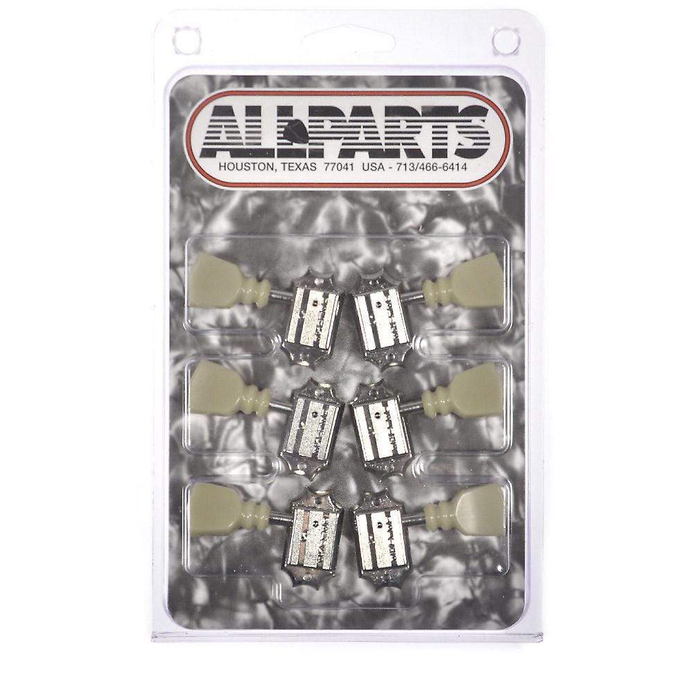 Schaller Vintage Style Tuning Keys - Nickel Parts / Tuning Heads