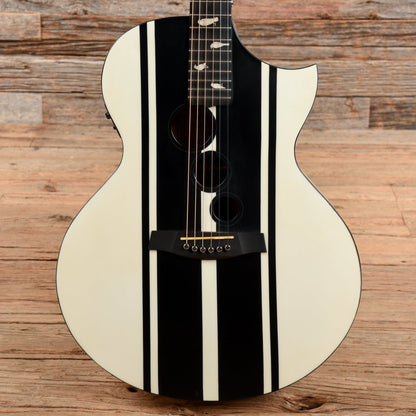 Schecter DJ Ashba Auditorium White 2020 Acoustic Guitars / OM and Auditorium