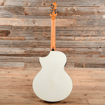 Schecter DJ Ashba Auditorium White 2020 Acoustic Guitars / OM and Auditorium
