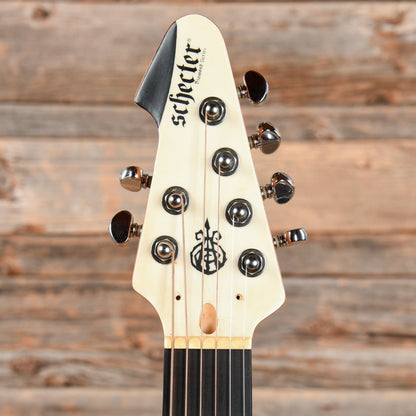Schecter DJ Ashba Auditorium White 2020 Acoustic Guitars / OM and Auditorium