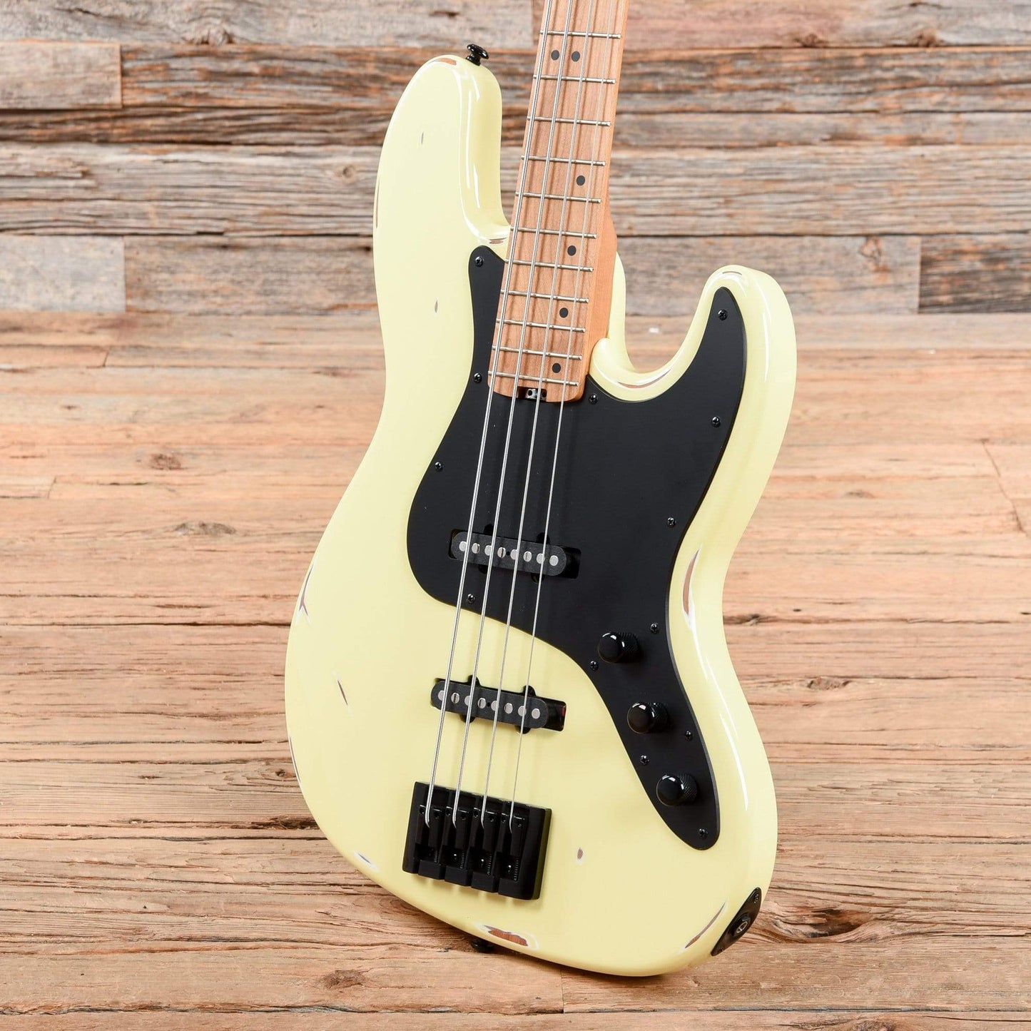 Schecter J-4 Sixx Worn Ivory 2020 Bass Guitars / 4-String