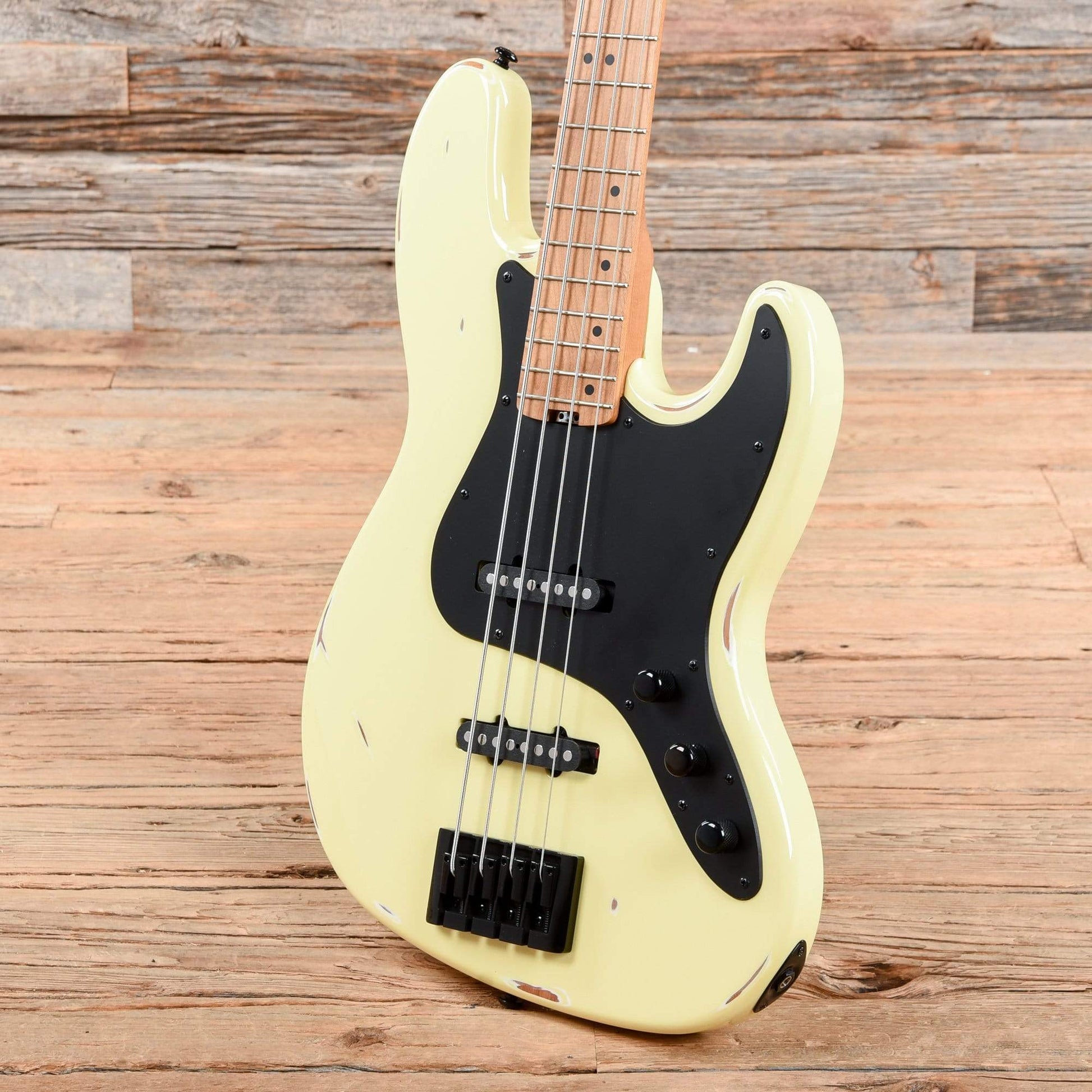 Schecter J-4 Sixx Worn Ivory 2020 Bass Guitars / 4-String