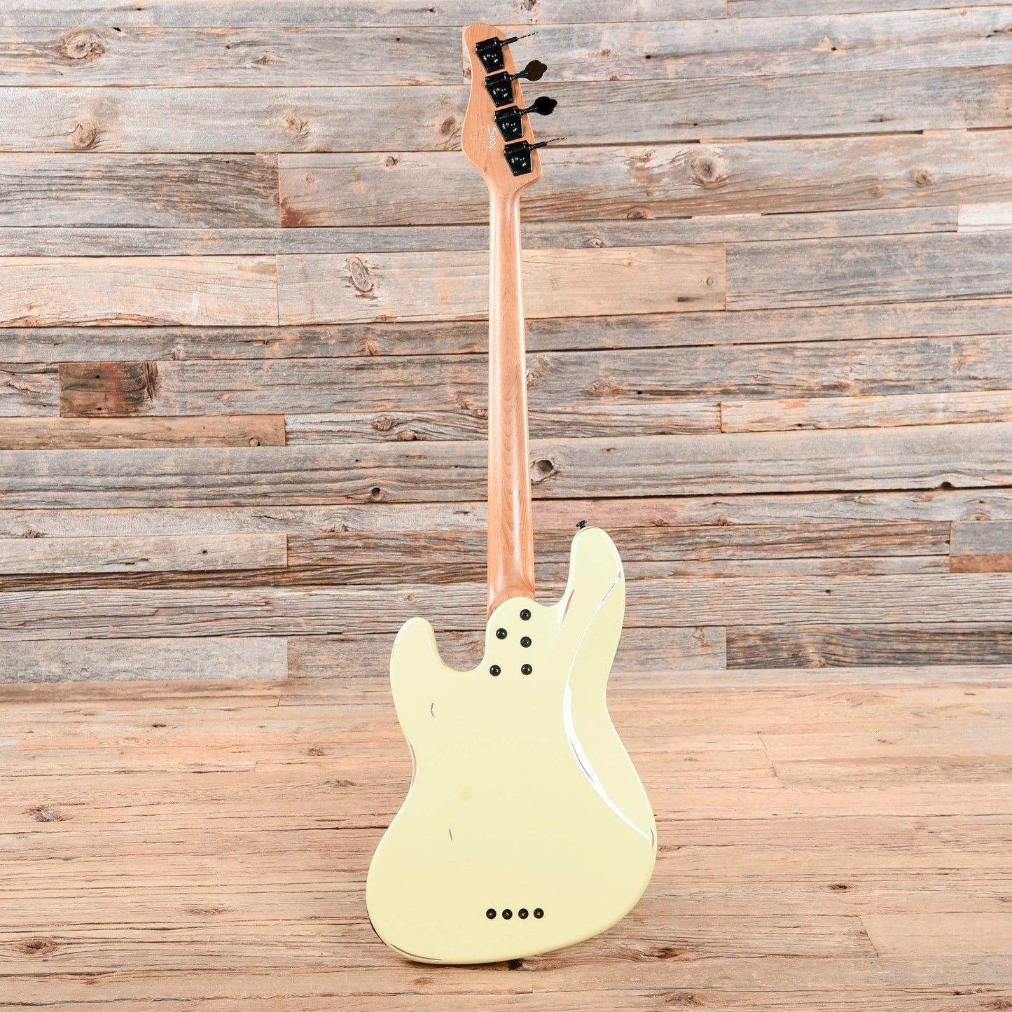 Schecter J-4 Sixx Worn Ivory 2020 Bass Guitars / 4-String