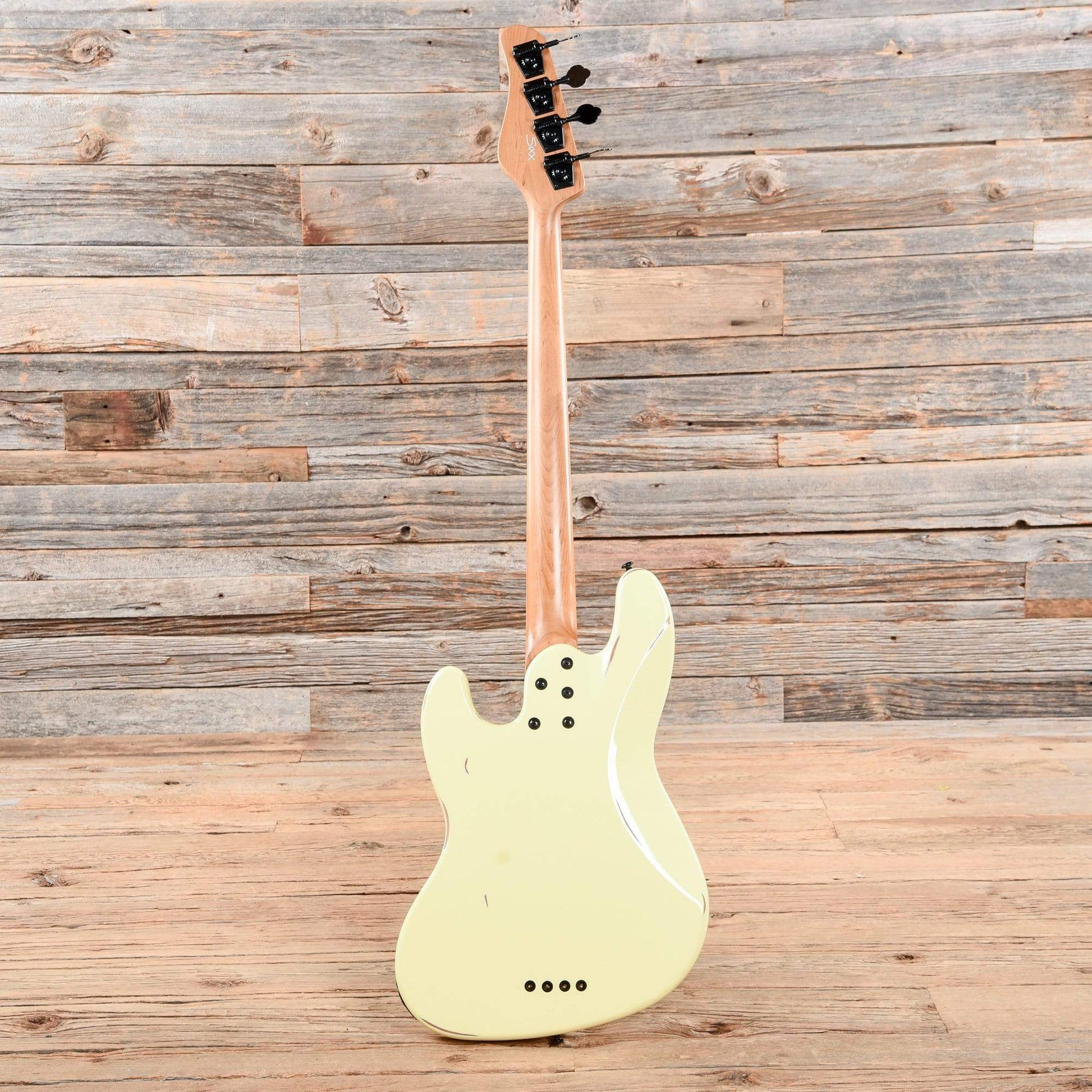 Schecter J-4 Sixx Worn Ivory 2020 Bass Guitars / 4-String