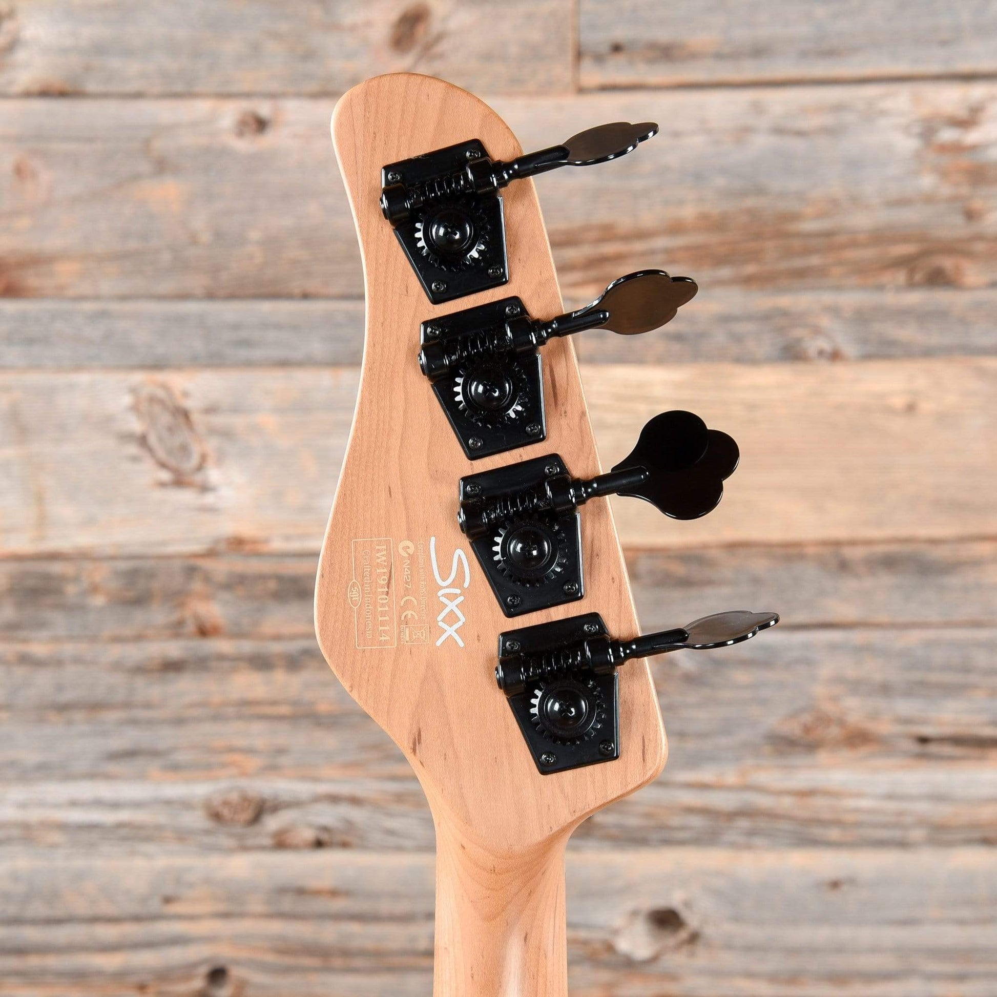 Schecter J-4 Sixx Worn Ivory 2020 Bass Guitars / 4-String