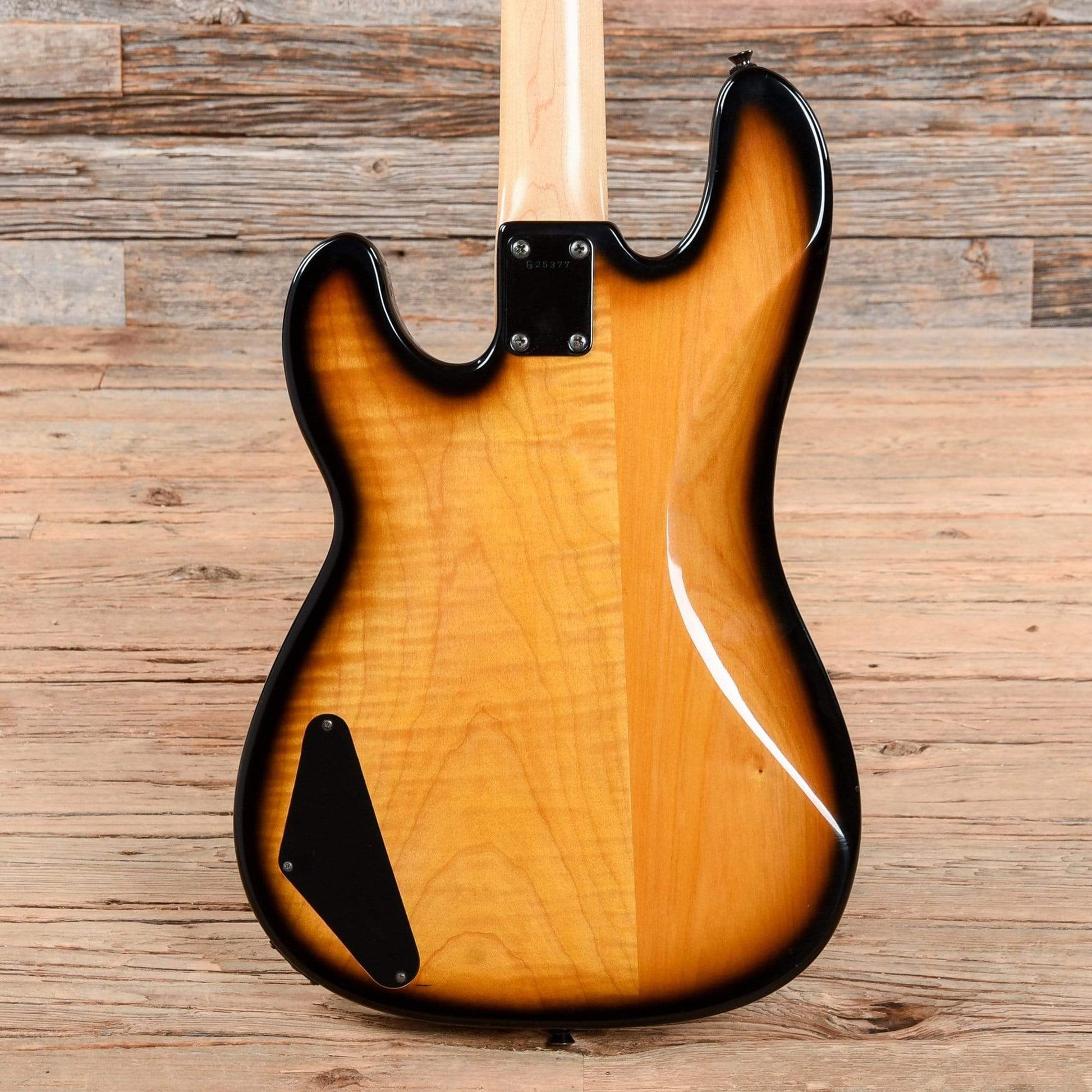 Schecter PJ Bass Sunburst 1980s Bass Guitars / 4-String