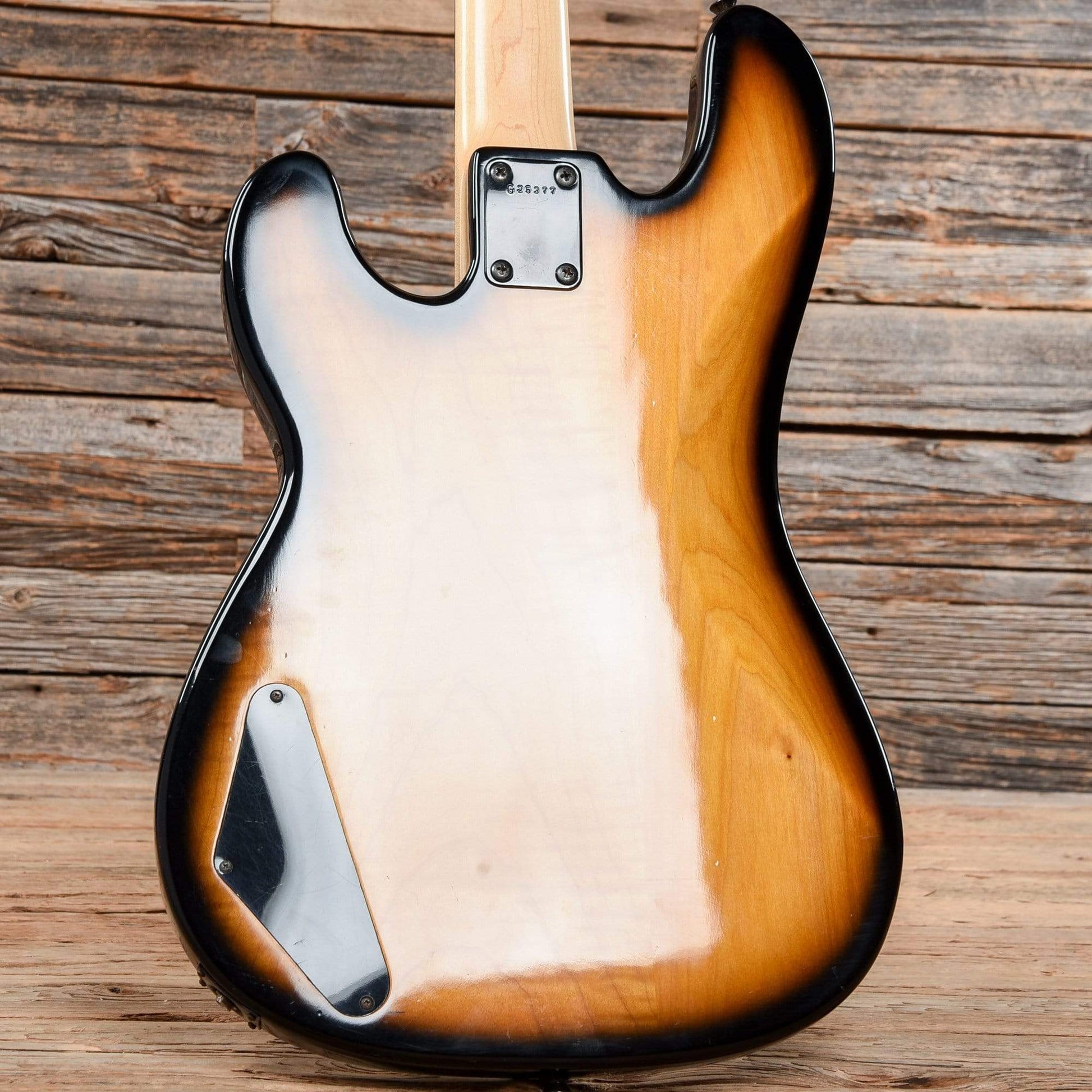 Schecter PJ Bass Sunburst 1980s Bass Guitars / 4-String