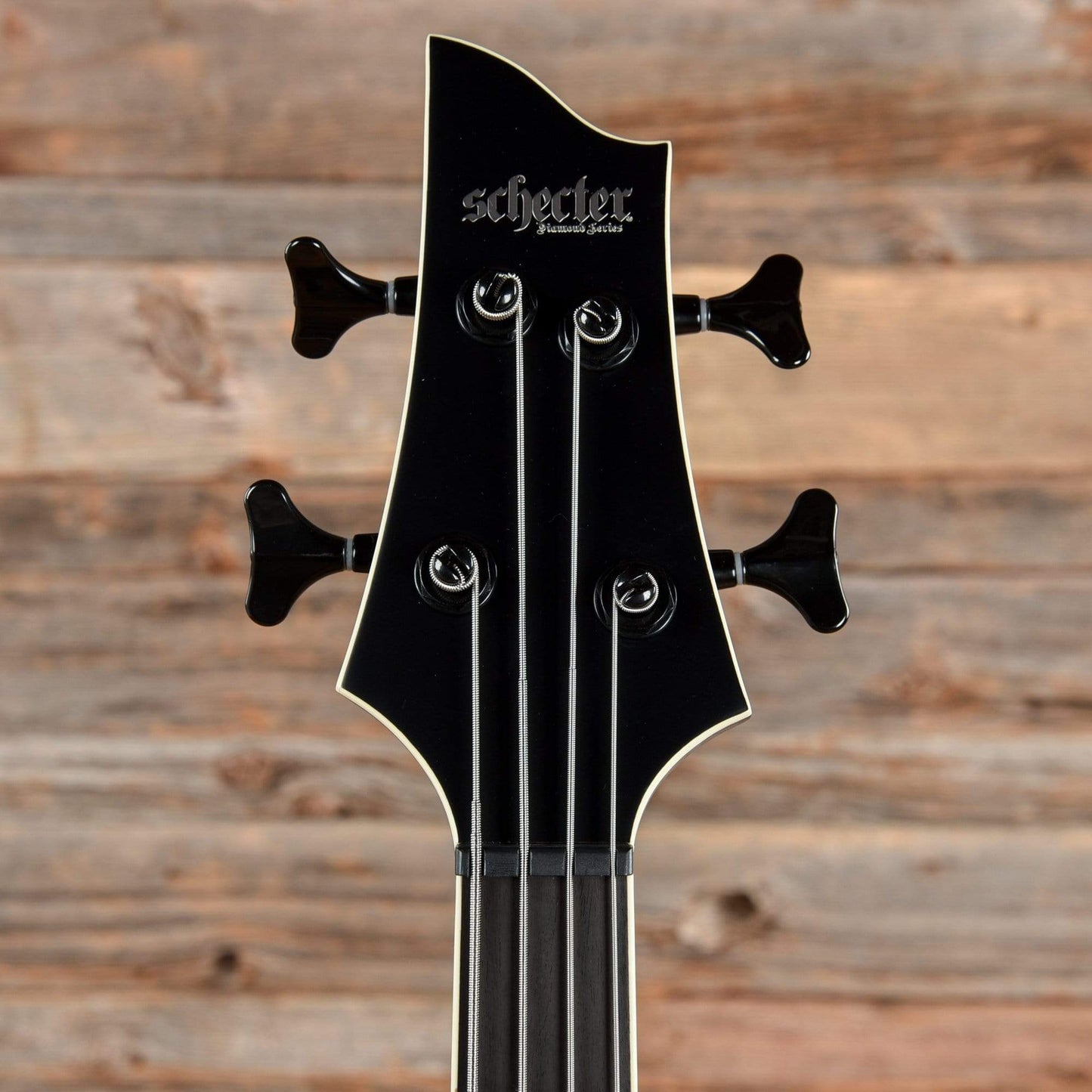 Schecter SLS Elite-4 Evil Twin Satin Black Bass Guitars / 4-String