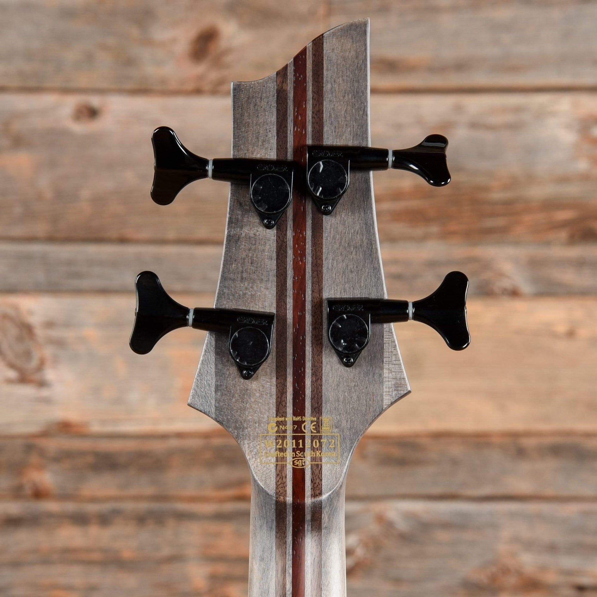 Schecter SLS Elite-4 Evil Twin Satin Black Bass Guitars / 4-String